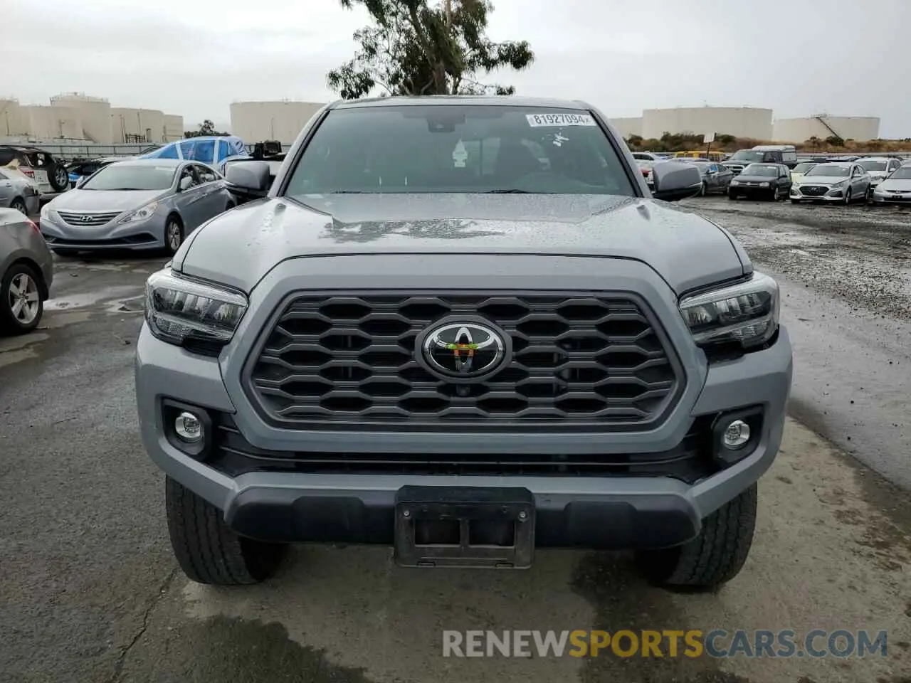 5 fotografías del automóvil dañado 3TMDZ5BNXMM116113 TOYOTA TACOMA 2021