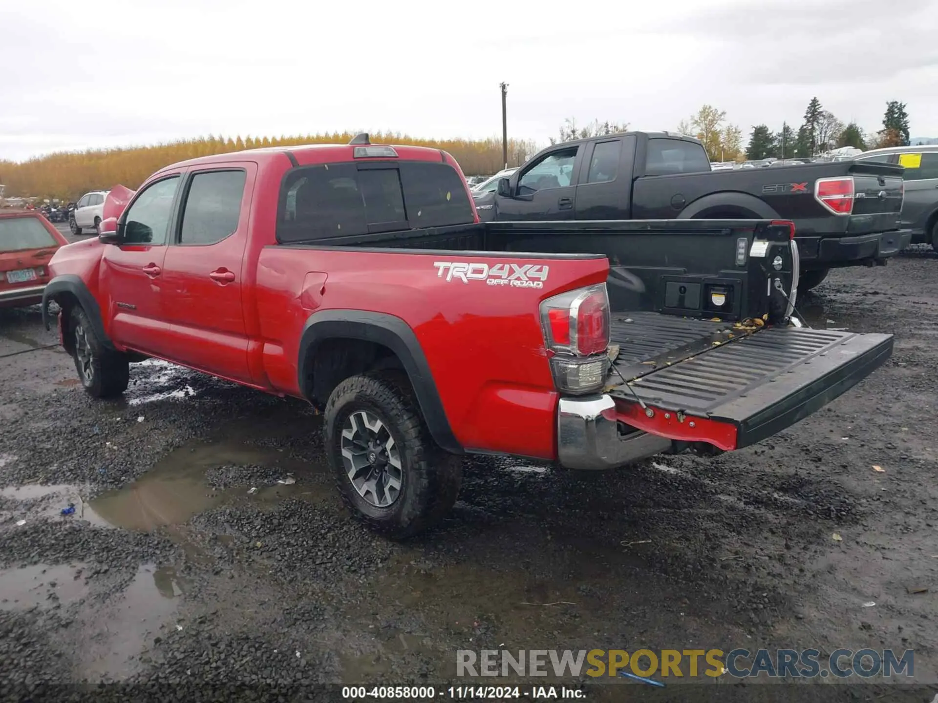 3 fotografías del automóvil dañado 3TMDZ5BNXMM116452 TOYOTA TACOMA 2021