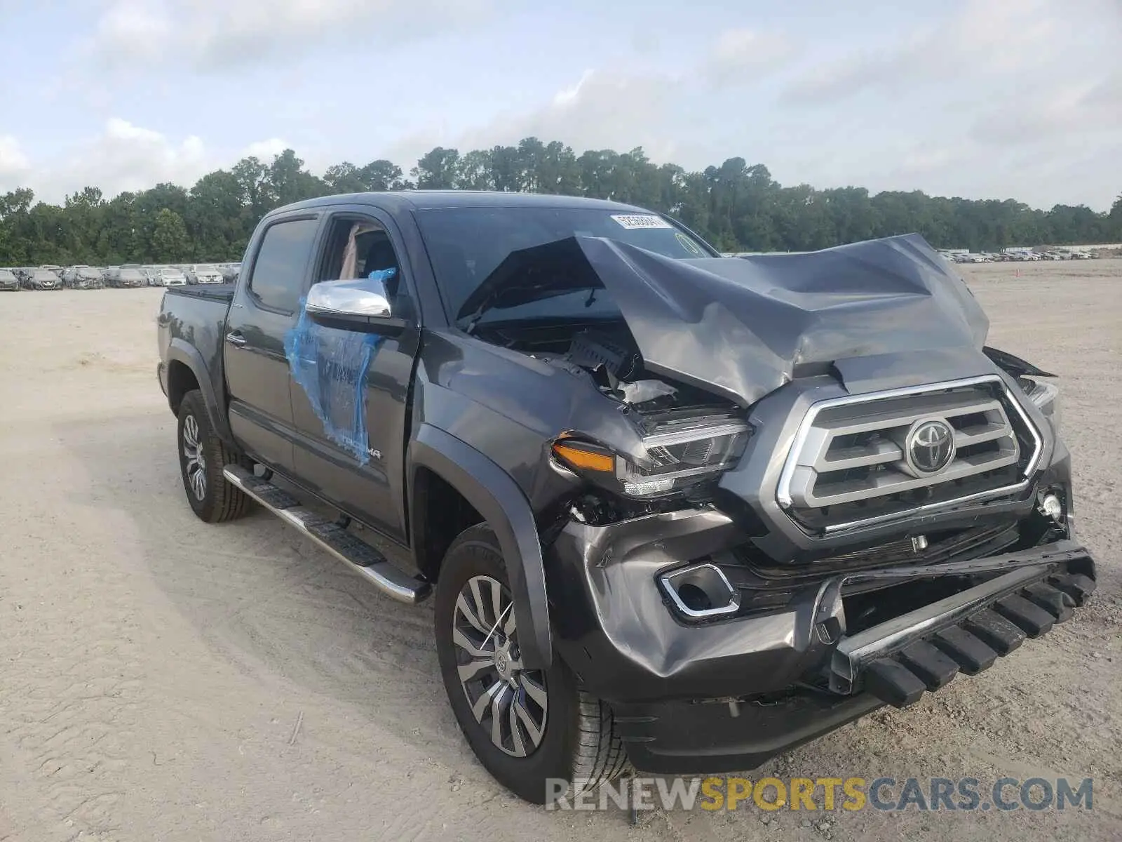 1 fotografías del automóvil dañado 3TMEZ5CN0MM155540 TOYOTA TACOMA 2021