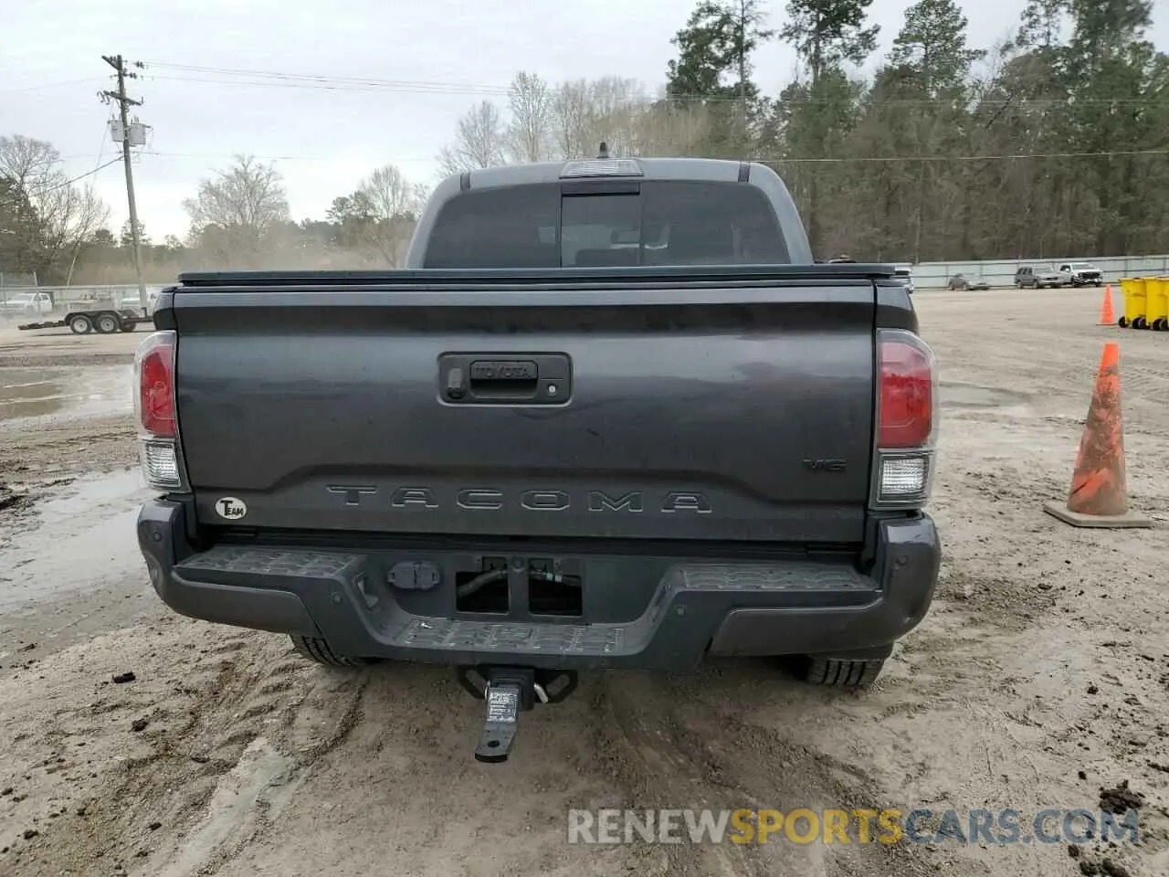 6 fotografías del automóvil dañado 3TMEZ5CN4MM155251 TOYOTA TACOMA 2021