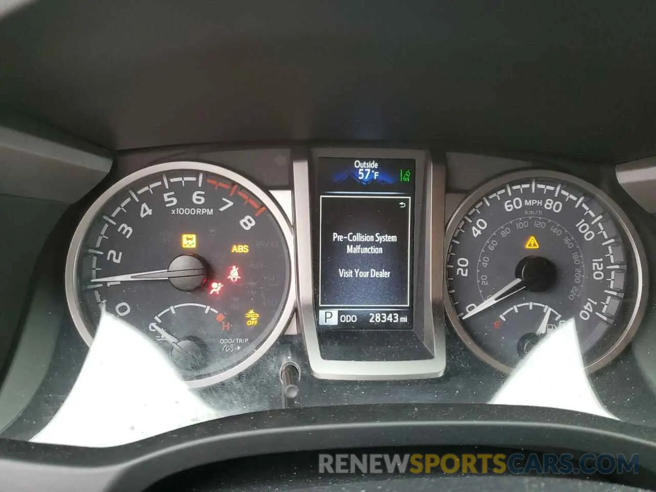 9 fotografías del automóvil dañado 3TMEZ5CN4MM155251 TOYOTA TACOMA 2021