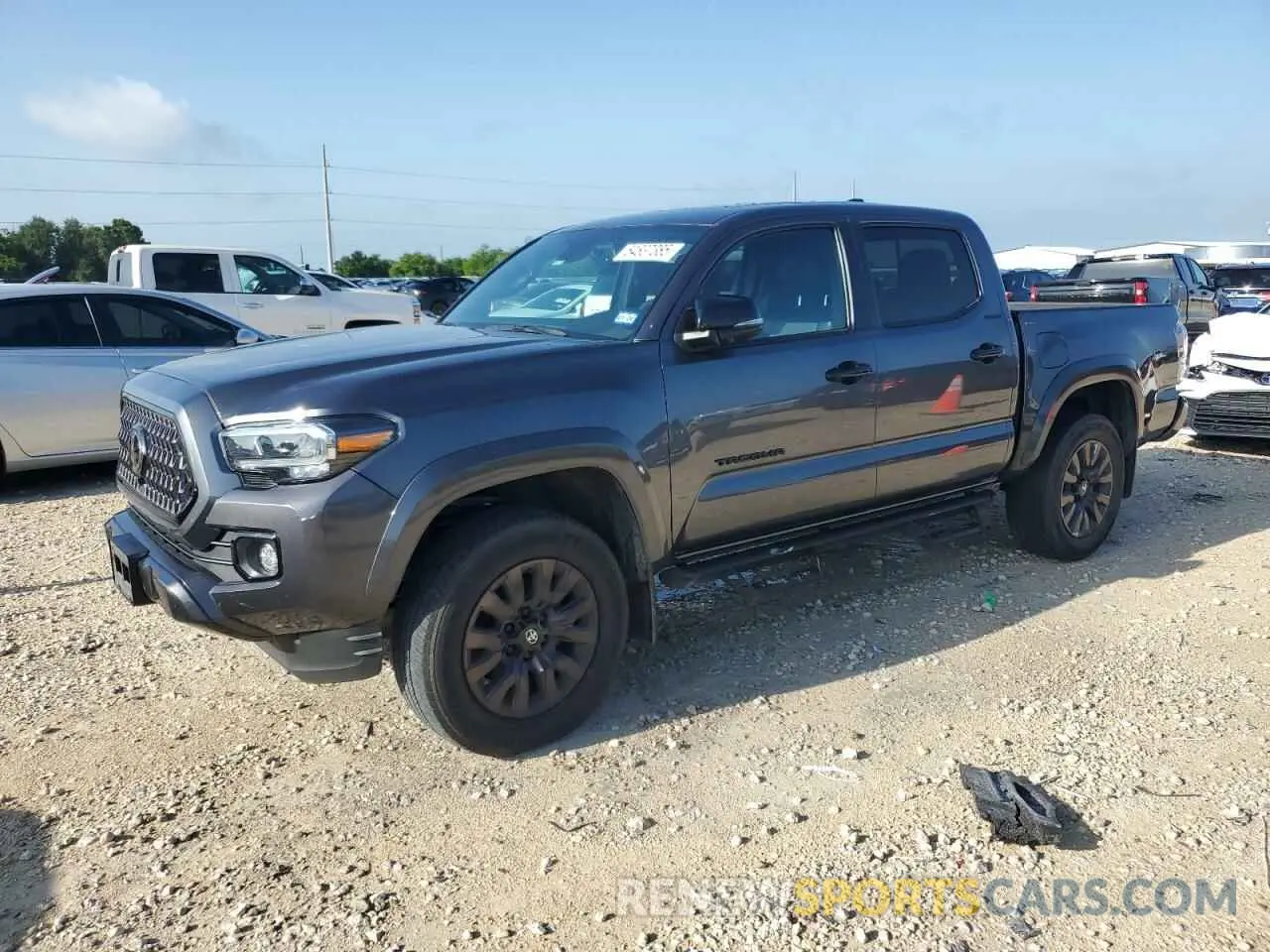 1 fotografías del automóvil dañado 3TMEZ5CN6MM145689 TOYOTA TACOMA 2021