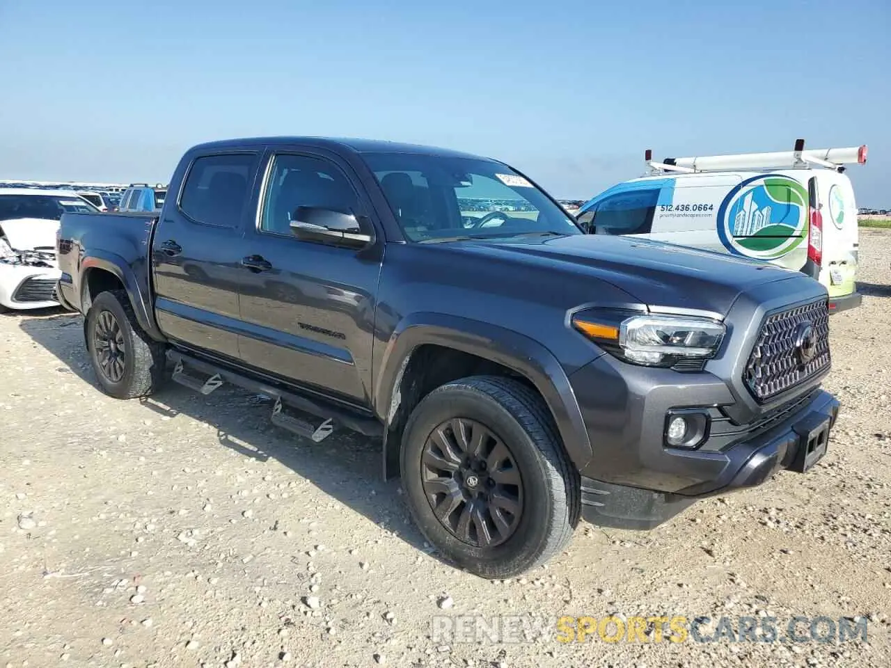 4 fotografías del automóvil dañado 3TMEZ5CN6MM145689 TOYOTA TACOMA 2021