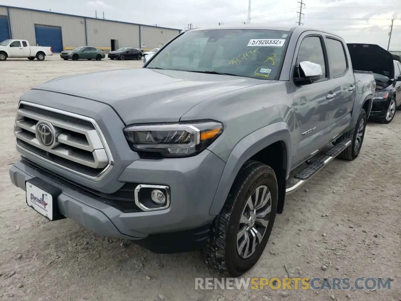 2 fotografías del automóvil dañado 3TMGZ5AN0MM397935 TOYOTA TACOMA 2021