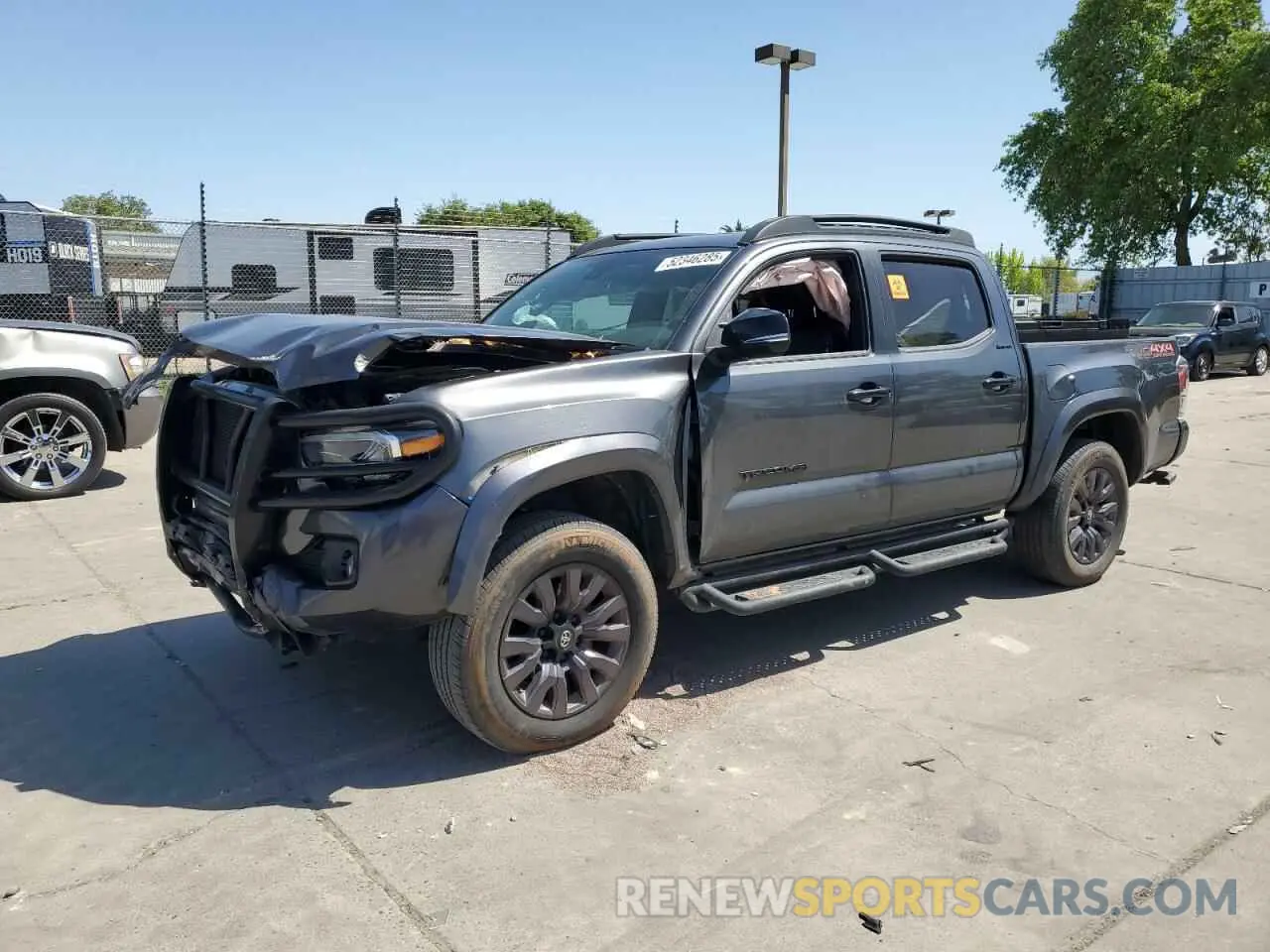 1 fotografías del automóvil dañado 3TMGZ5AN0MM420386 TOYOTA TACOMA 2021