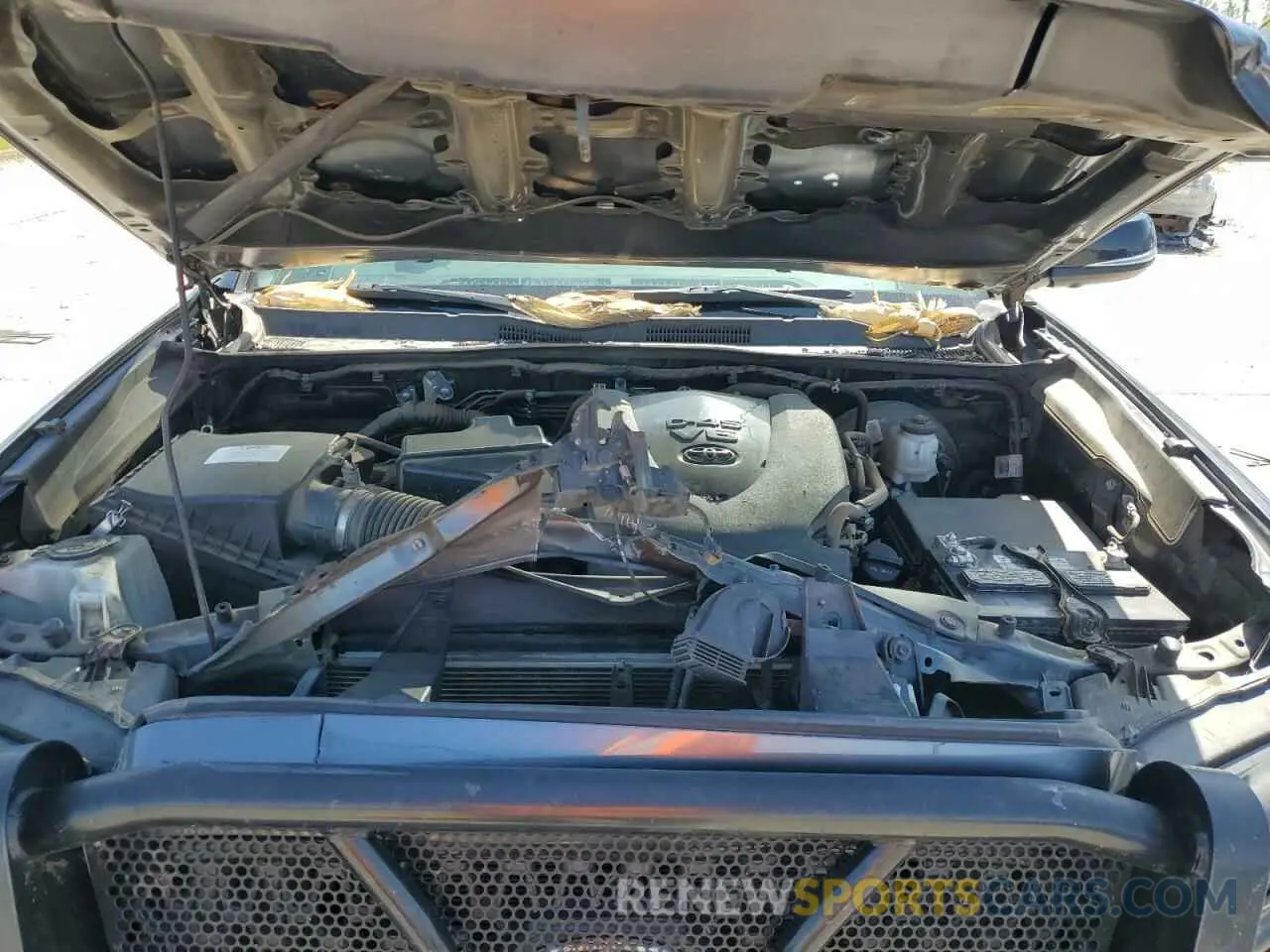 12 fotografías del automóvil dañado 3TMGZ5AN0MM420386 TOYOTA TACOMA 2021