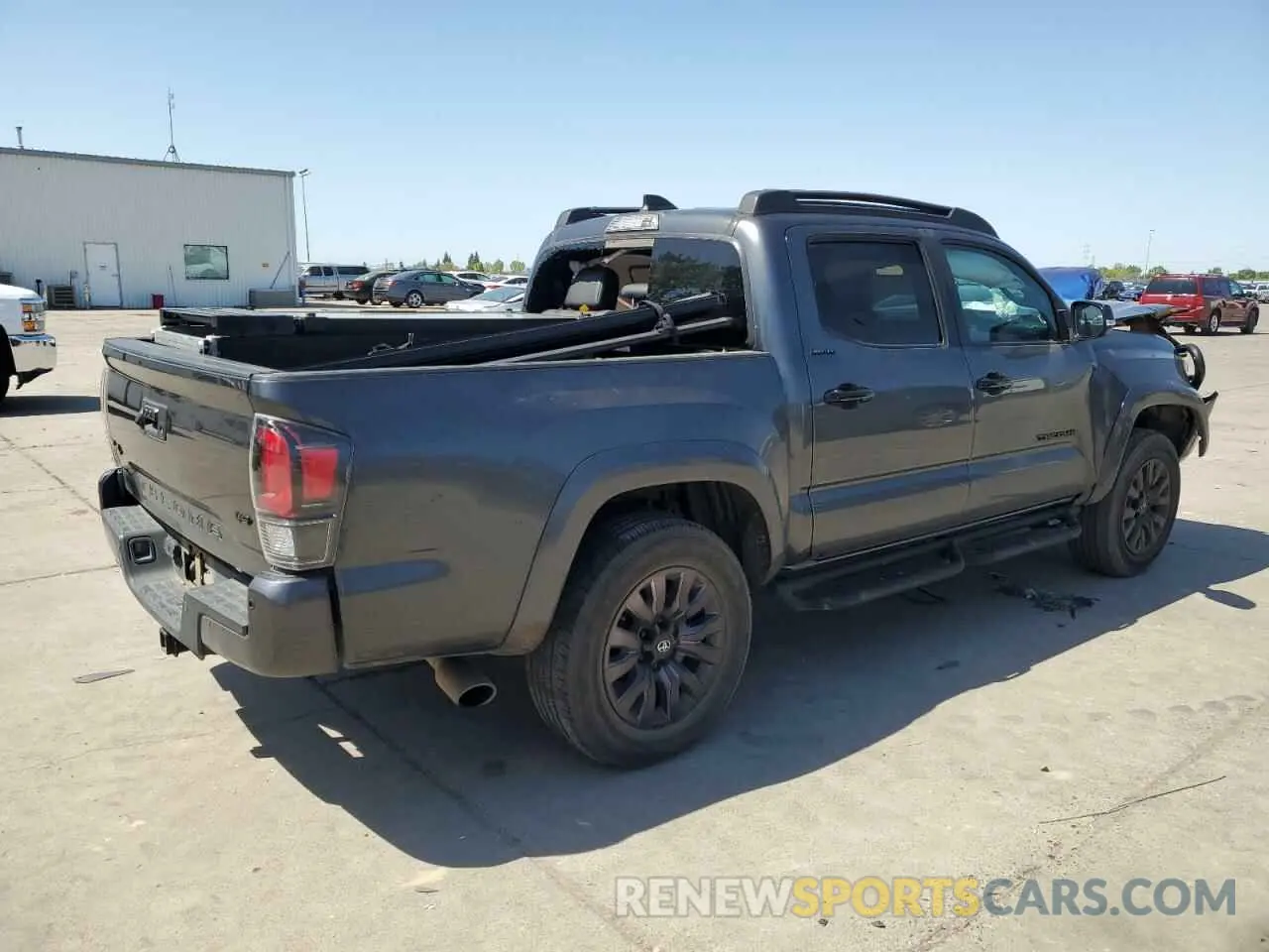 3 fotografías del automóvil dañado 3TMGZ5AN0MM420386 TOYOTA TACOMA 2021