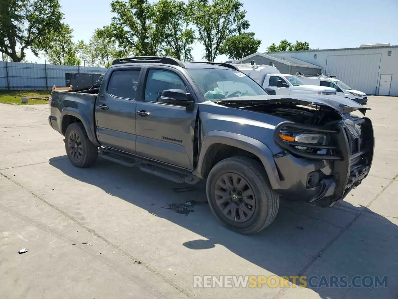 4 fotografías del automóvil dañado 3TMGZ5AN0MM420386 TOYOTA TACOMA 2021