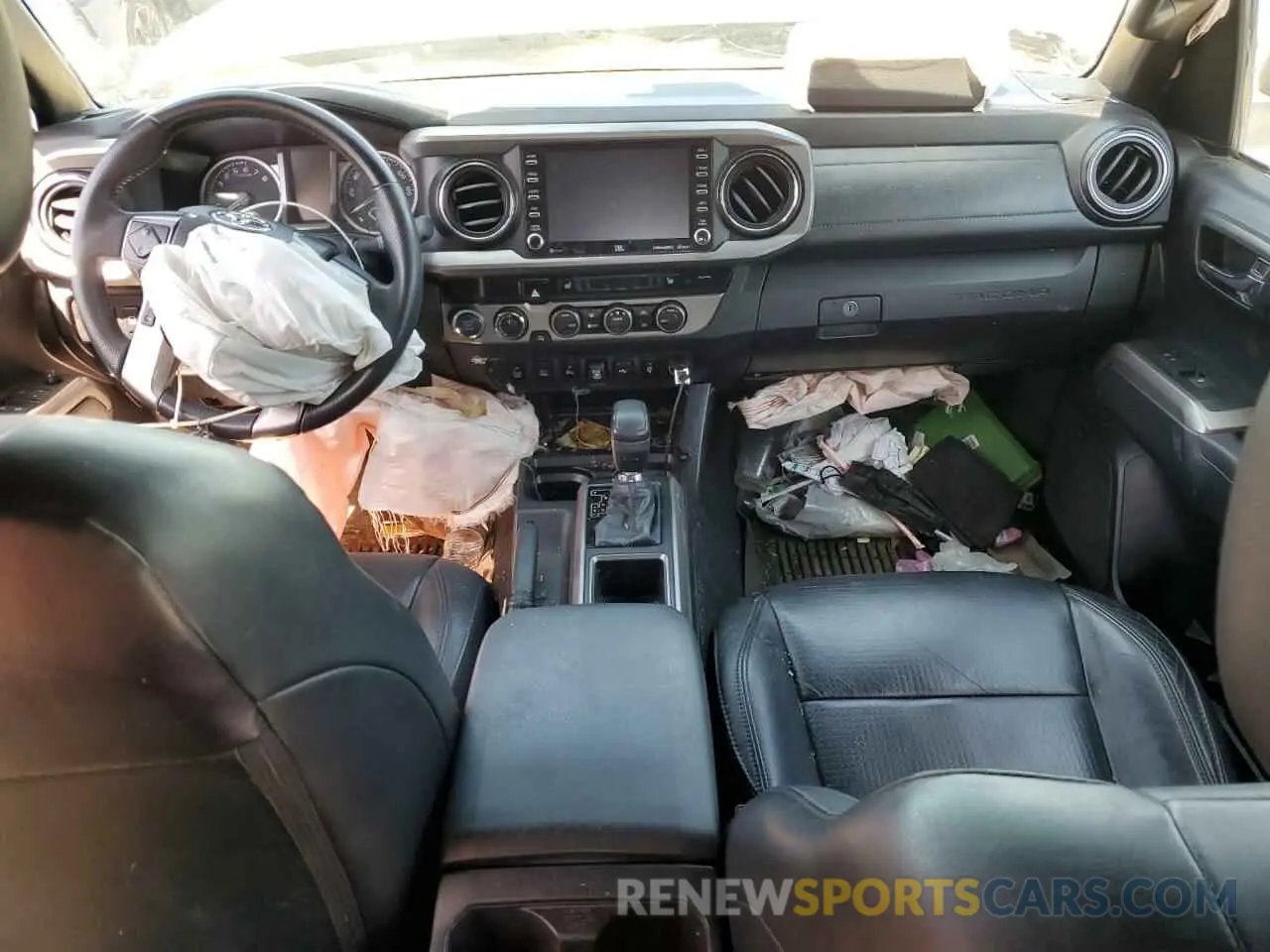 8 fotografías del automóvil dañado 3TMGZ5AN0MM420386 TOYOTA TACOMA 2021
