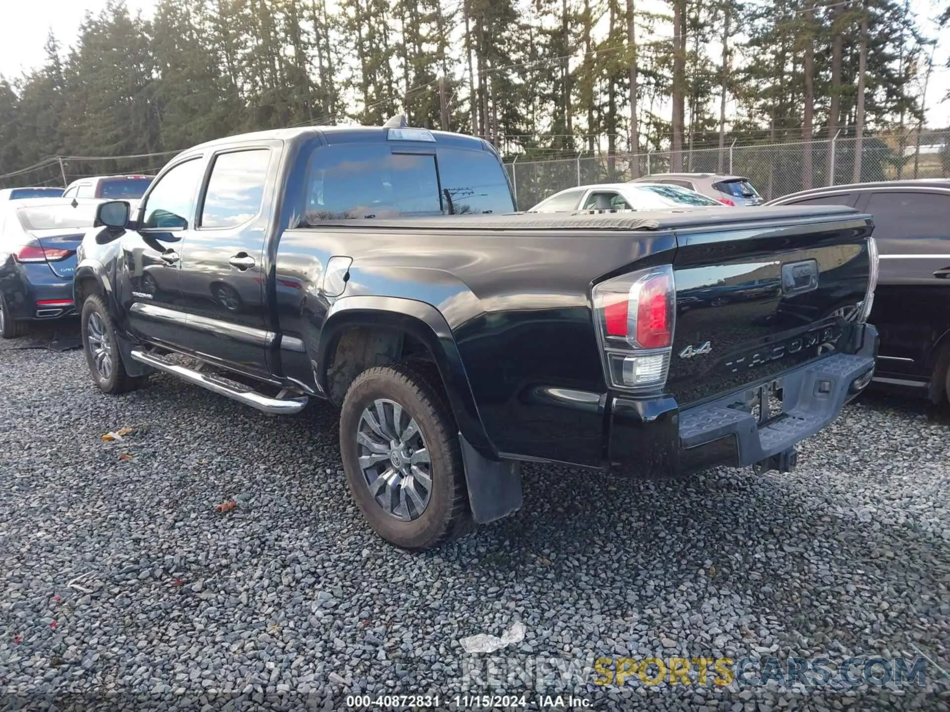 3 fotografías del automóvil dañado 3TMHZ5BN0MM113660 TOYOTA TACOMA 2021