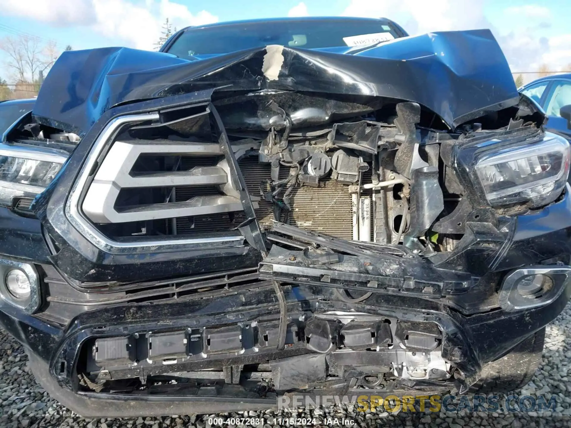 6 fotografías del automóvil dañado 3TMHZ5BN0MM113660 TOYOTA TACOMA 2021