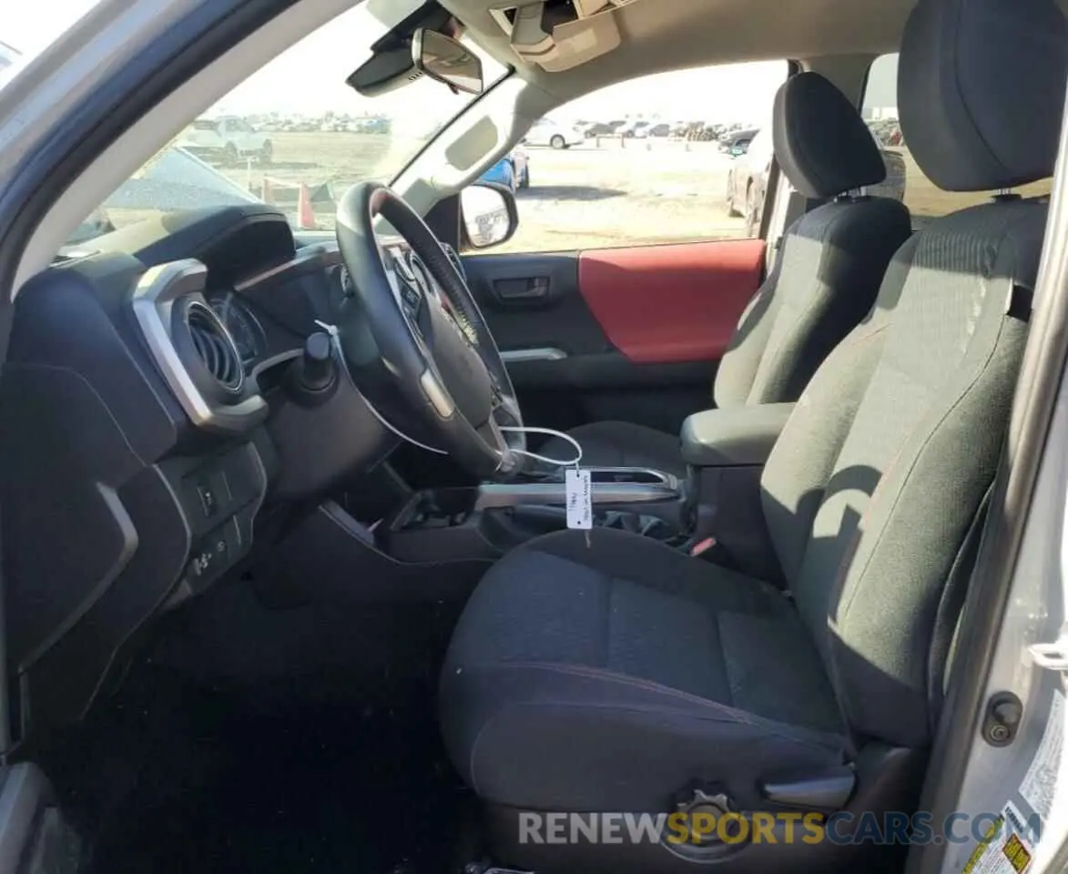 7 fotografías del automóvil dañado 3TYAX5GN0MT024174 TOYOTA TACOMA 2021