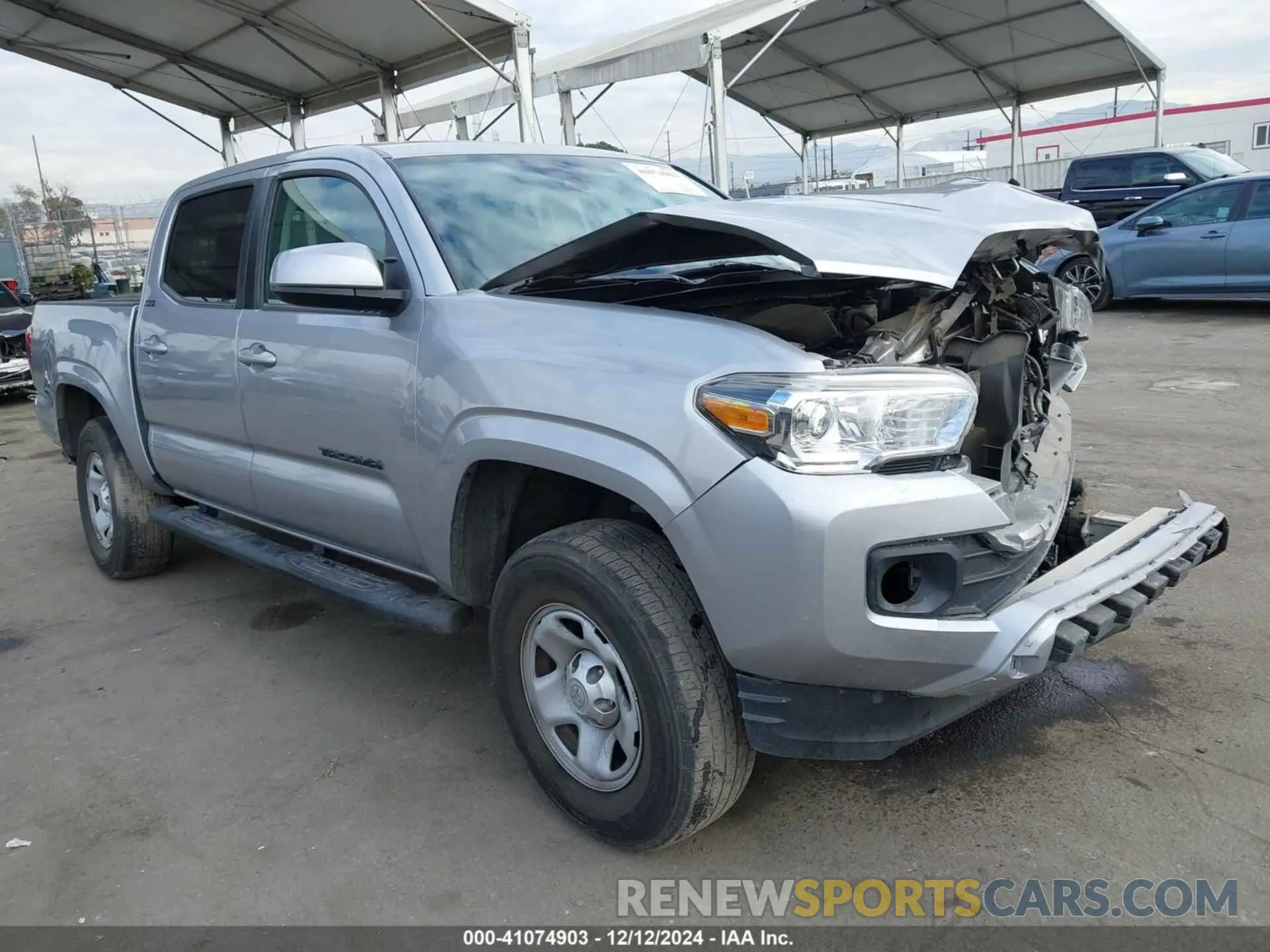 1 fotografías del automóvil dañado 3TYAX5GN1MT019873 TOYOTA TACOMA 2021