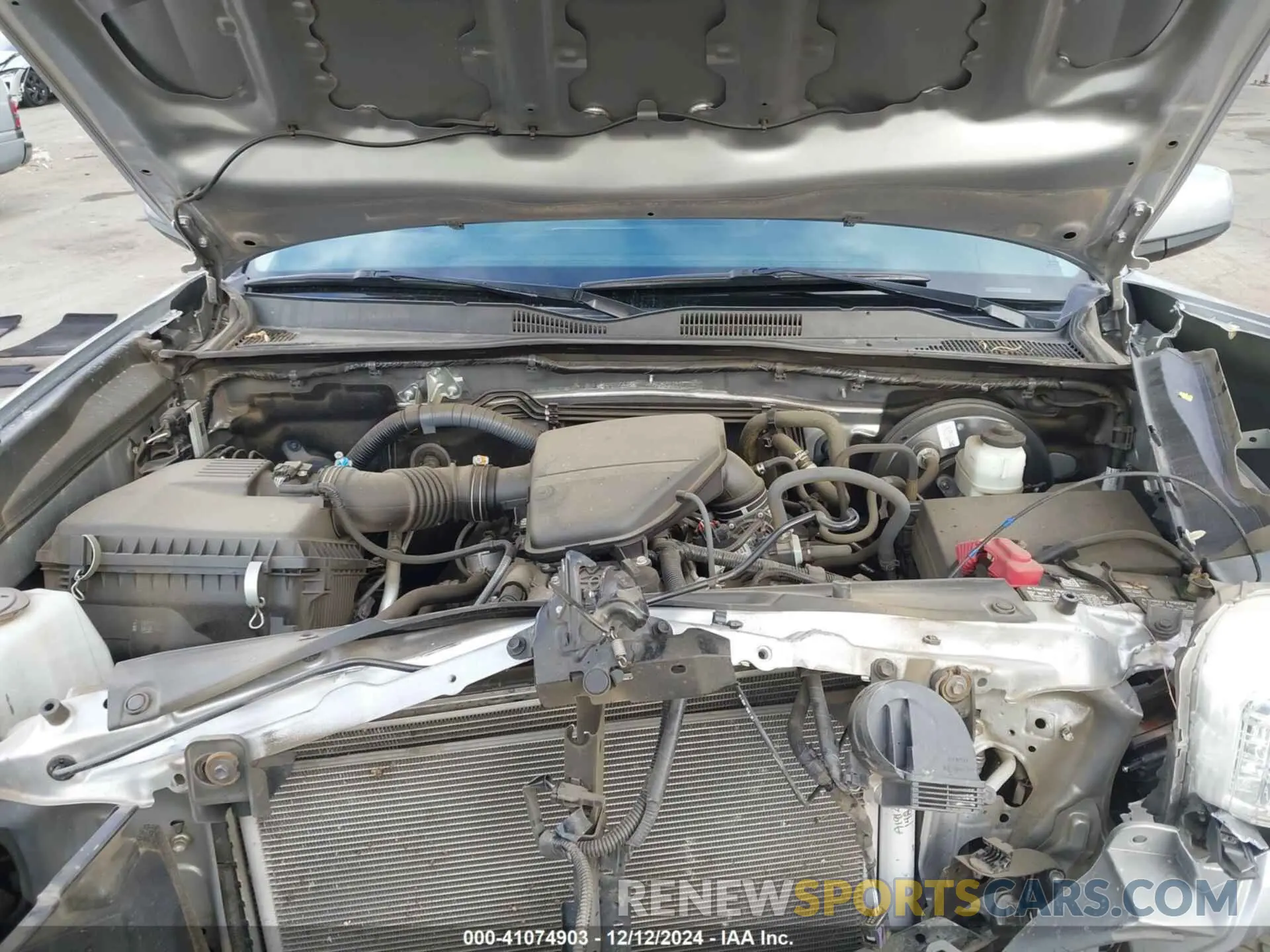 10 fotografías del automóvil dañado 3TYAX5GN1MT019873 TOYOTA TACOMA 2021