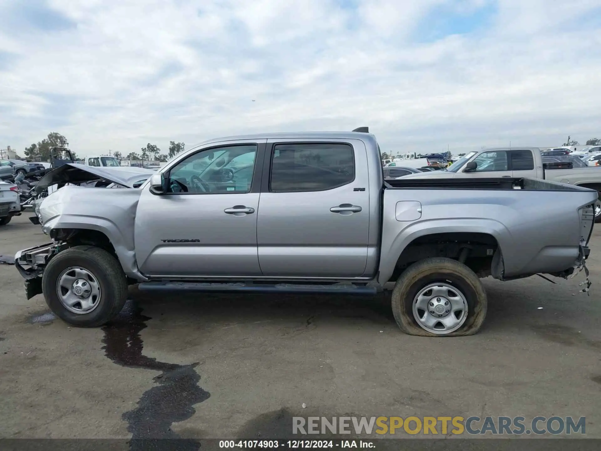14 fotografías del automóvil dañado 3TYAX5GN1MT019873 TOYOTA TACOMA 2021