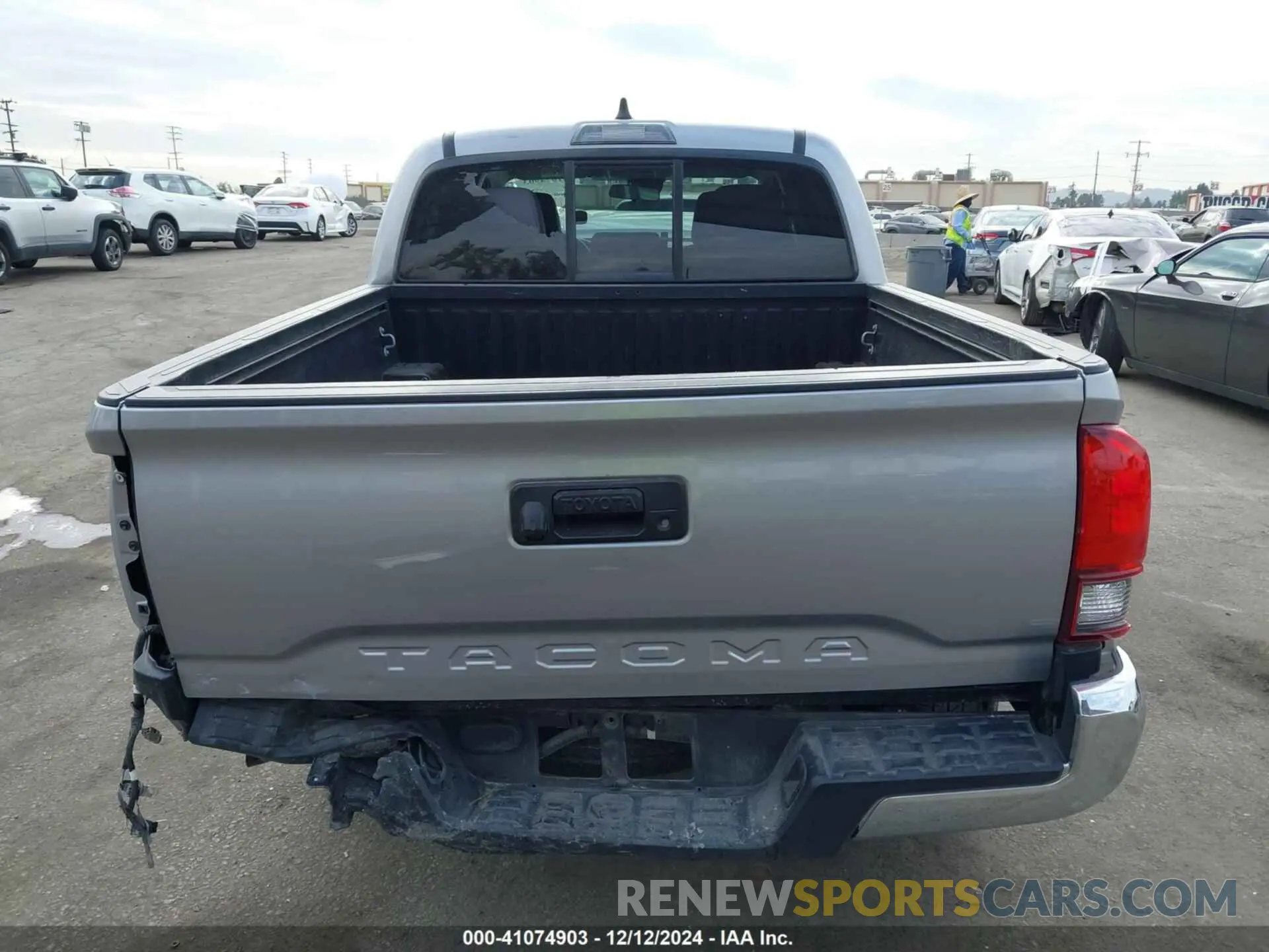 16 fotografías del automóvil dañado 3TYAX5GN1MT019873 TOYOTA TACOMA 2021
