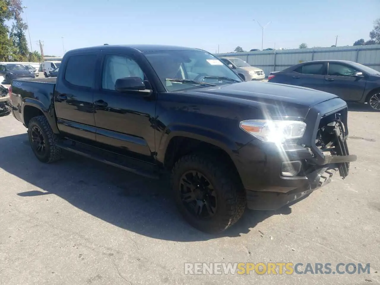 4 fotografías del automóvil dañado 3TYAX5GN2MT016285 TOYOTA TACOMA 2021