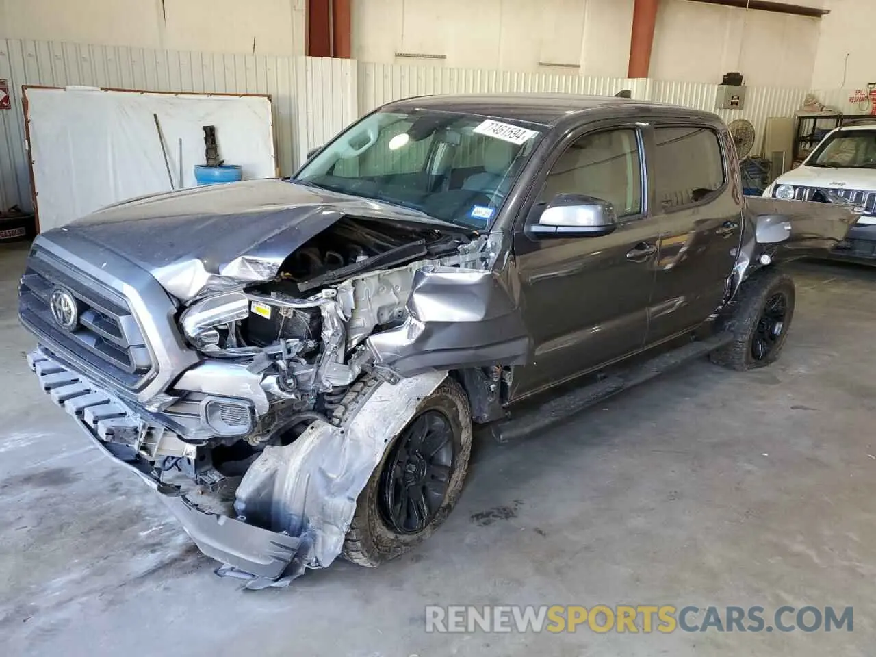 1 fotografías del automóvil dañado 3TYAX5GN3MT023892 TOYOTA TACOMA 2021