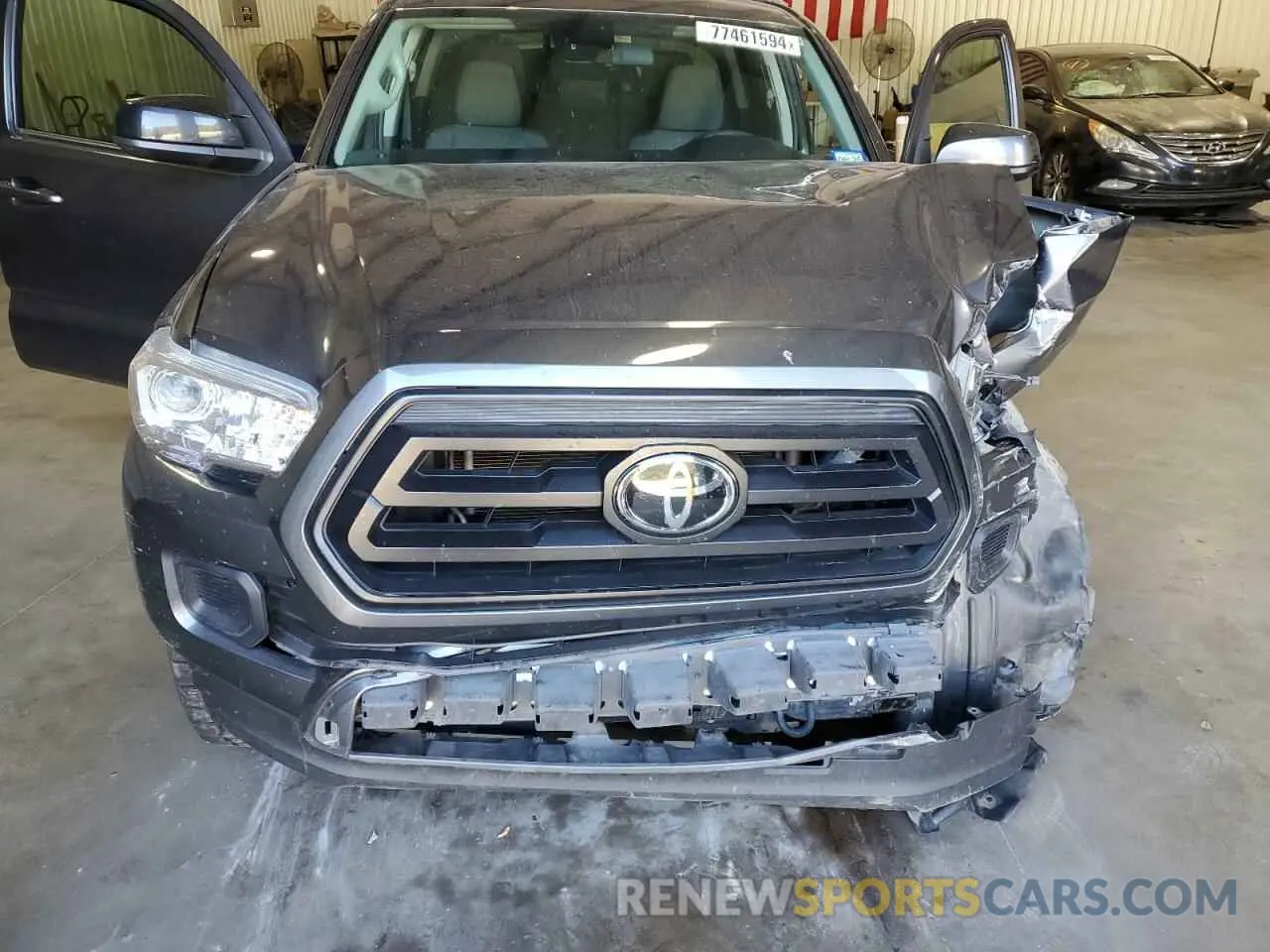 11 fotografías del automóvil dañado 3TYAX5GN3MT023892 TOYOTA TACOMA 2021