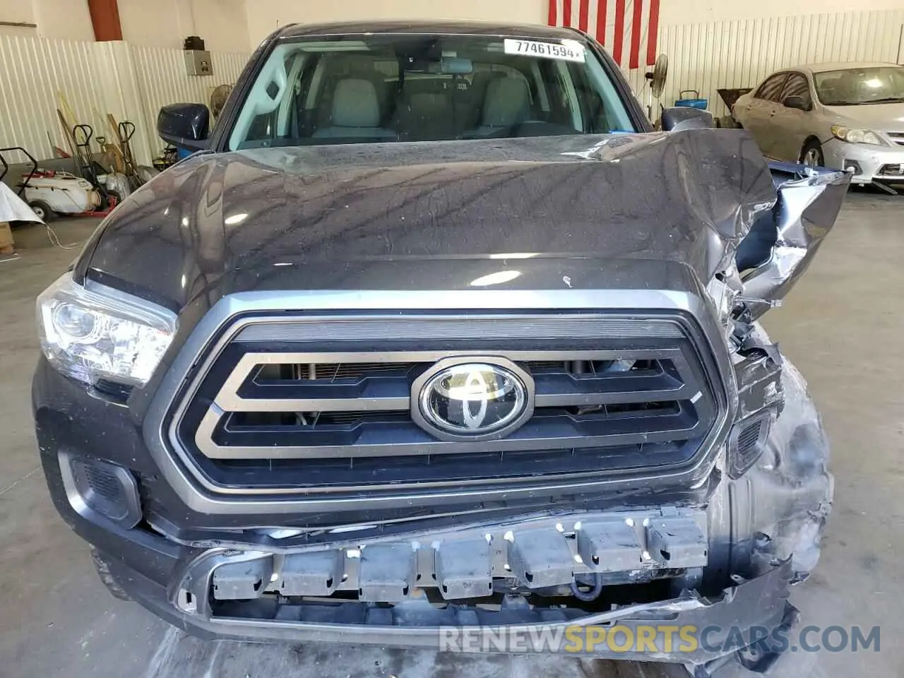 5 fotografías del automóvil dañado 3TYAX5GN3MT023892 TOYOTA TACOMA 2021