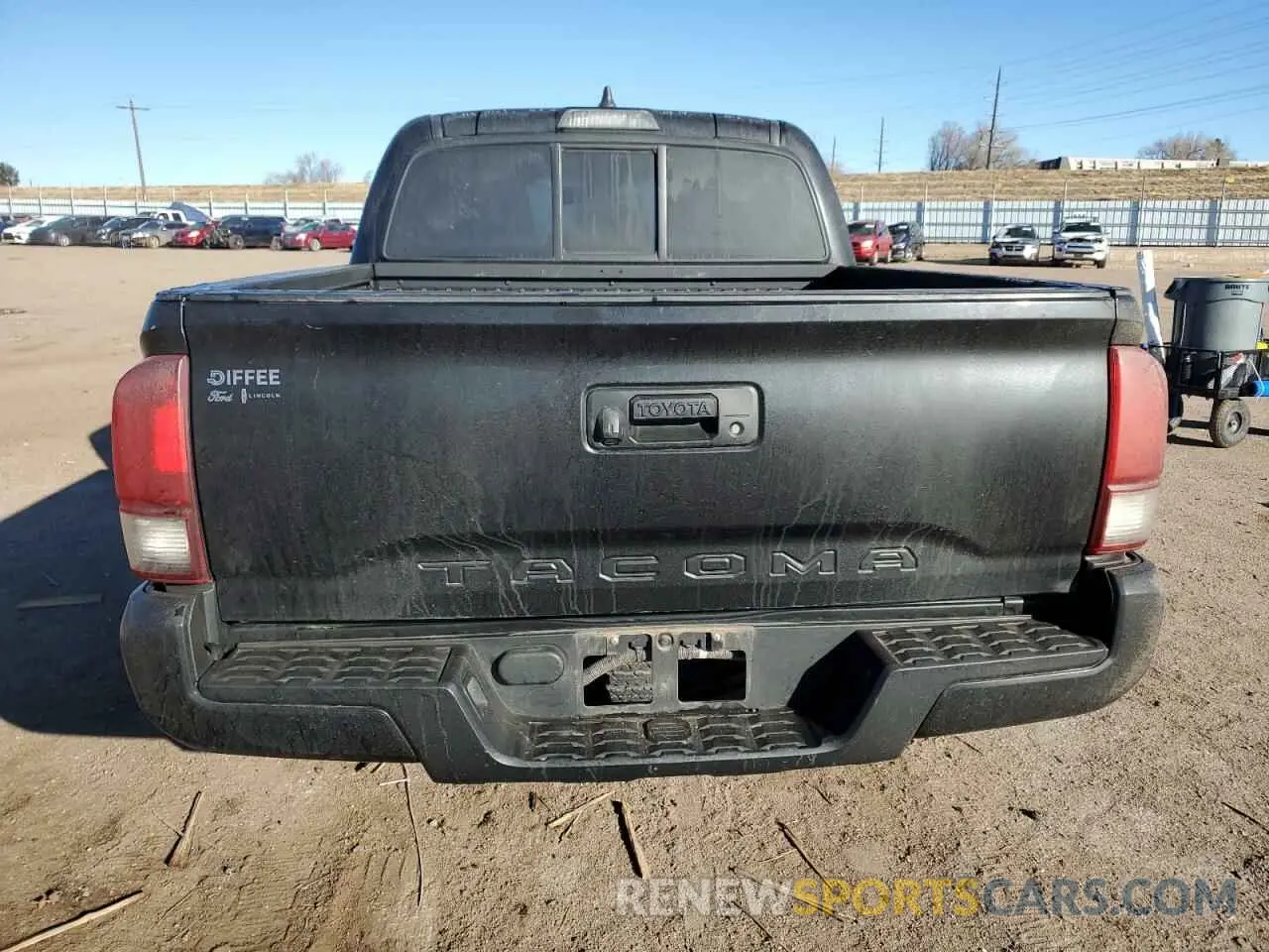 6 fotografías del automóvil dañado 3TYAX5GN3MT026095 TOYOTA TACOMA 2021