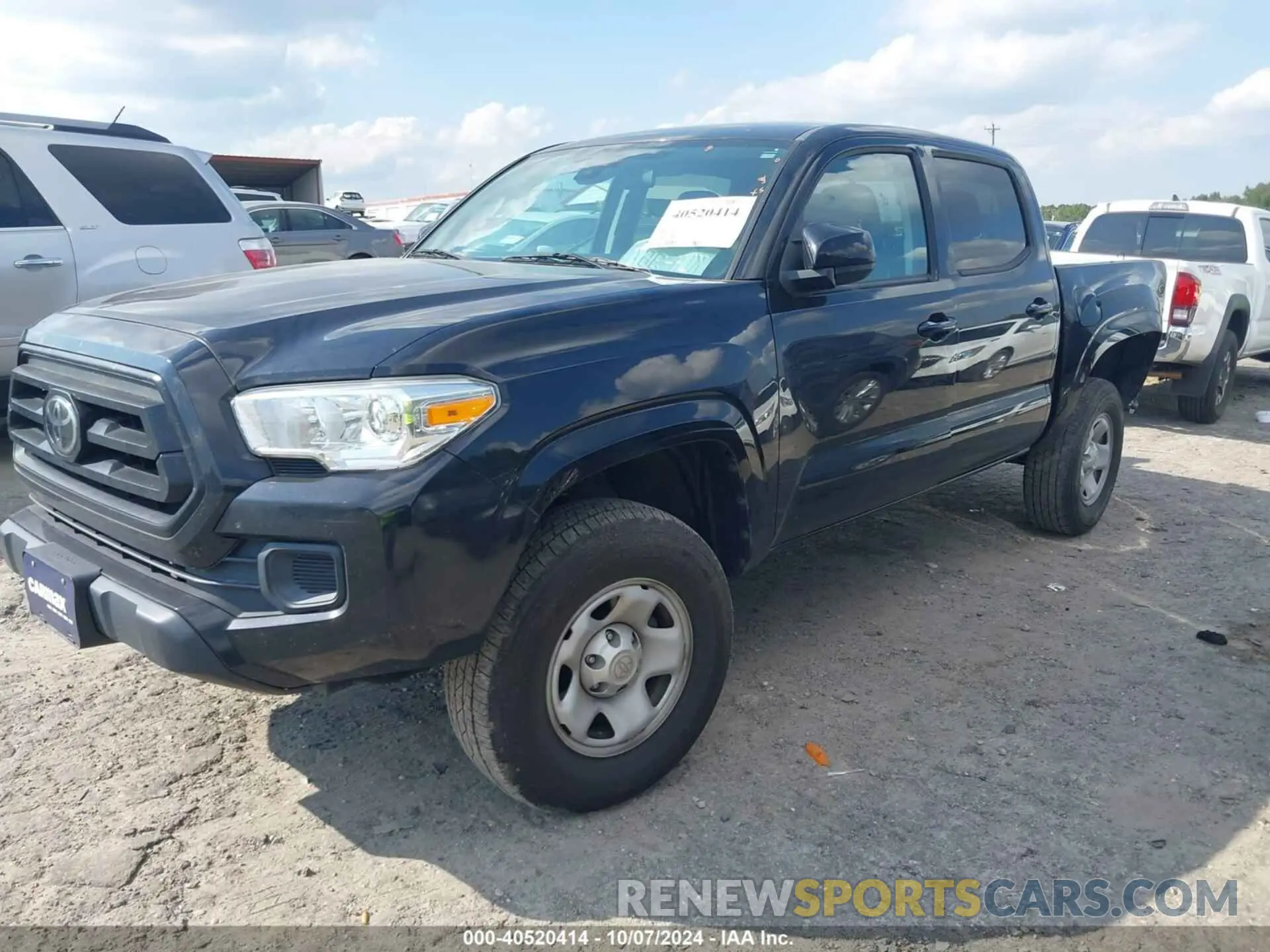 2 fotografías del automóvil dañado 3TYAX5GN4MT015106 TOYOTA TACOMA 2021