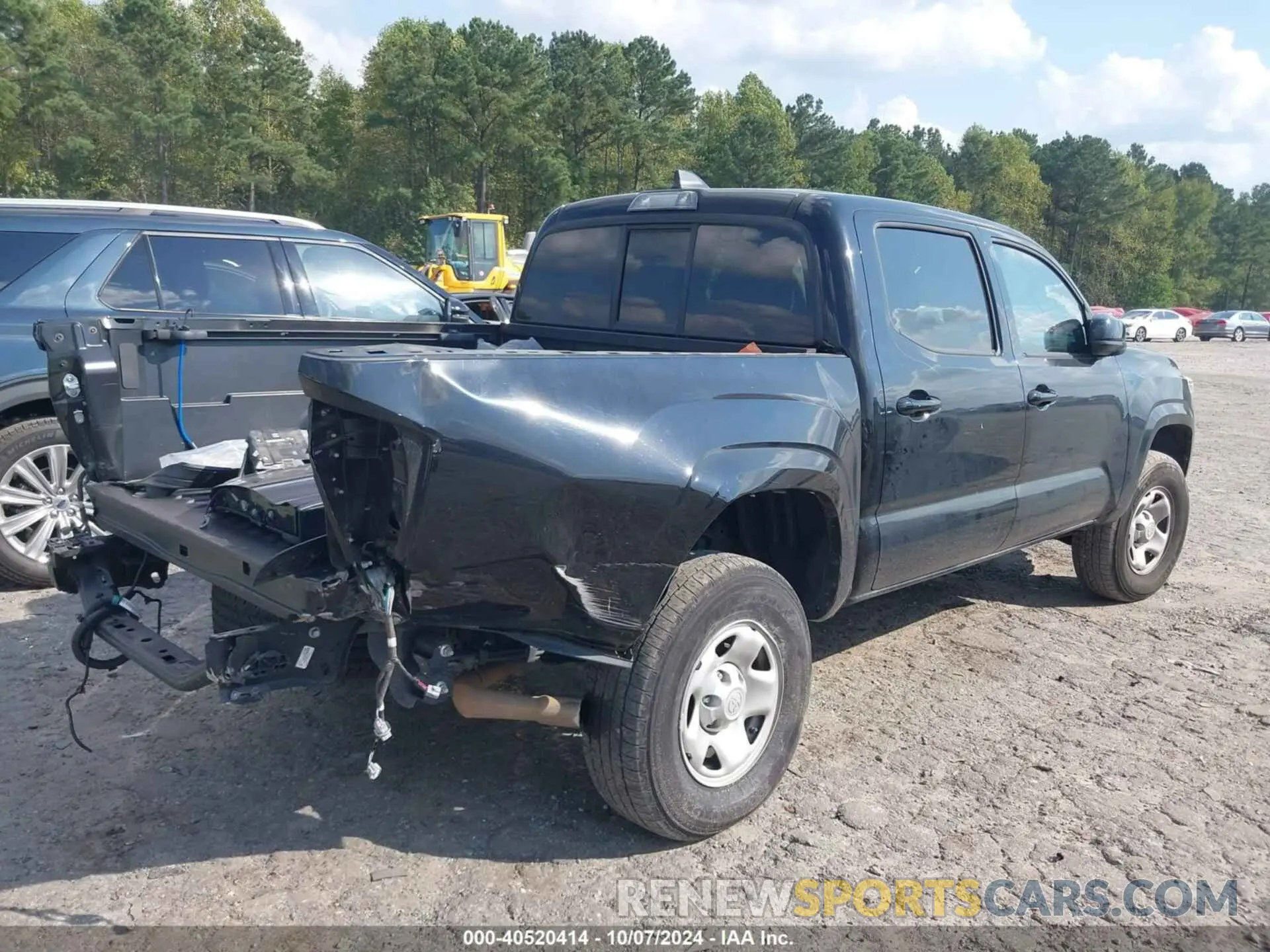 4 fotografías del automóvil dañado 3TYAX5GN4MT015106 TOYOTA TACOMA 2021