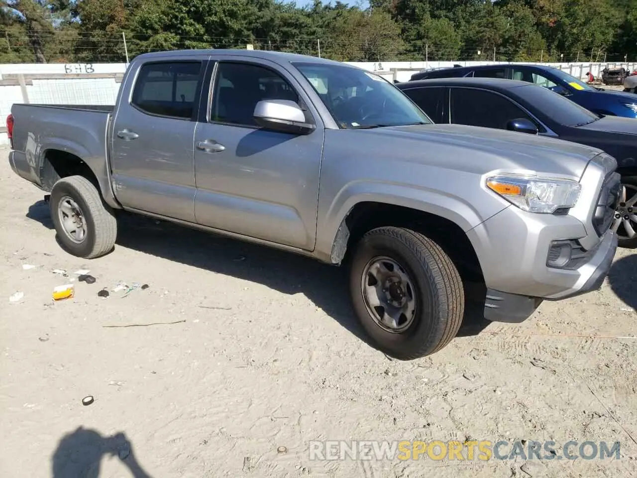 4 fotografías del automóvil dañado 3TYAX5GN4MT015364 TOYOTA TACOMA 2021