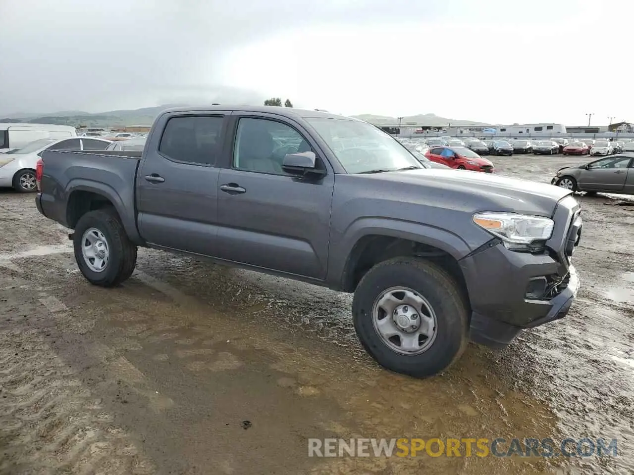4 fotografías del automóvil dañado 3TYAX5GN5MT017933 TOYOTA TACOMA 2021