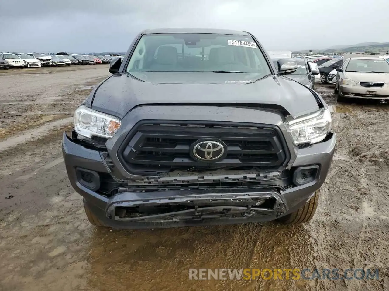 5 fotografías del automóvil dañado 3TYAX5GN5MT017933 TOYOTA TACOMA 2021