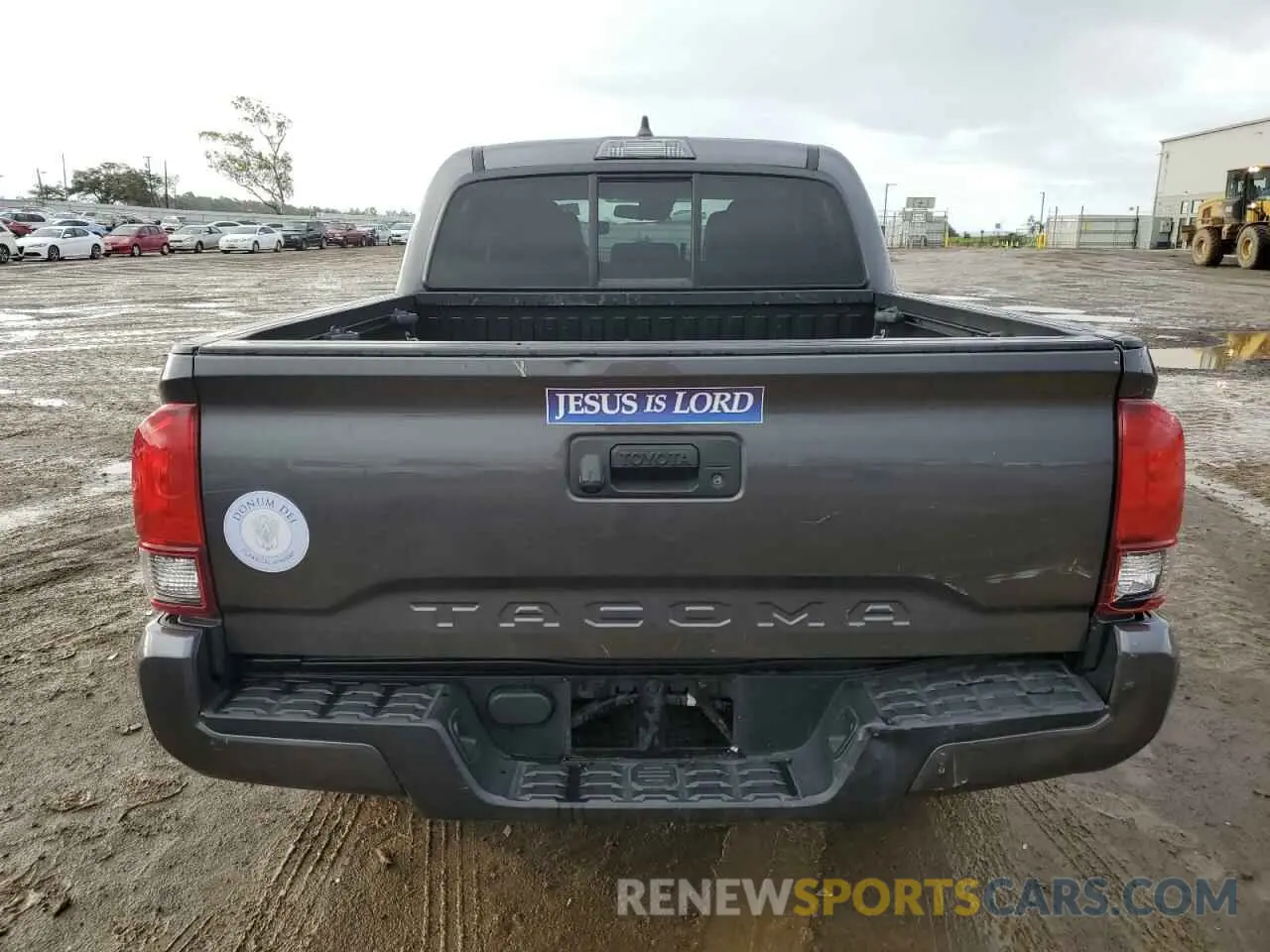 6 fotografías del automóvil dañado 3TYAX5GN5MT017933 TOYOTA TACOMA 2021