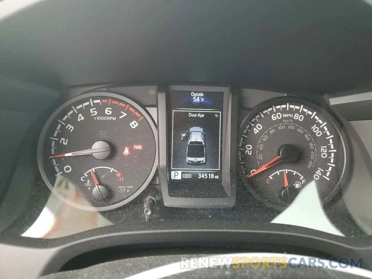 9 fotografías del automóvil dañado 3TYAX5GN5MT017933 TOYOTA TACOMA 2021