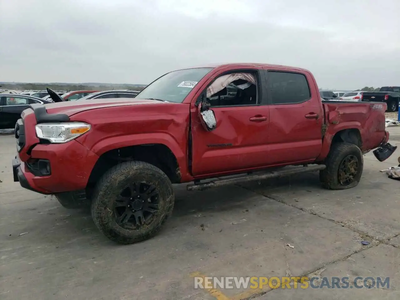 1 fotografías del automóvil dañado 3TYAX5GN5MT031458 TOYOTA TACOMA 2021