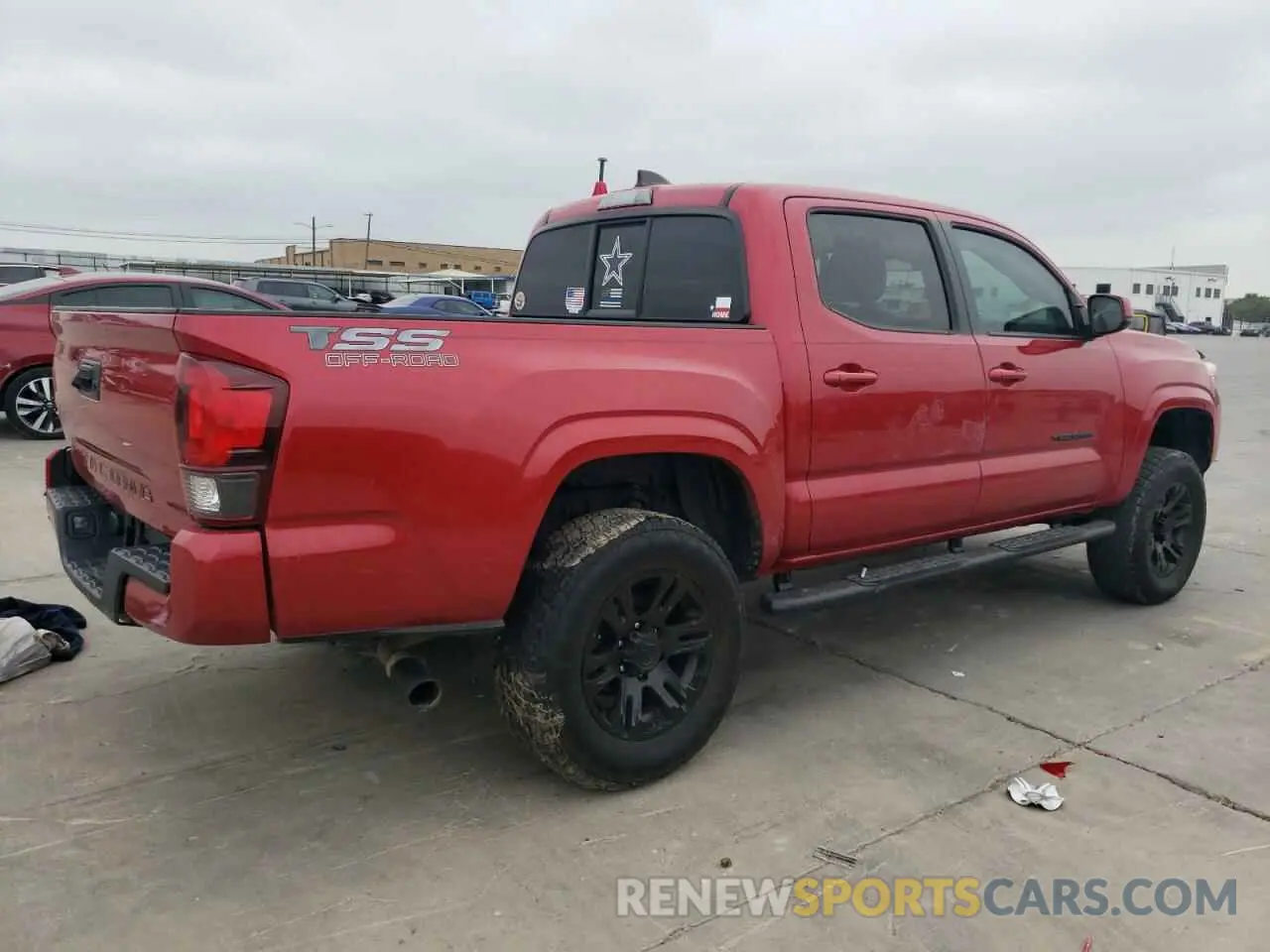 3 fotografías del automóvil dañado 3TYAX5GN5MT031458 TOYOTA TACOMA 2021