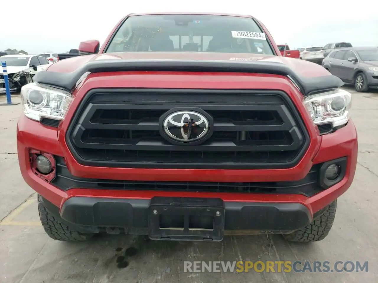 5 fotografías del automóvil dañado 3TYAX5GN5MT031458 TOYOTA TACOMA 2021