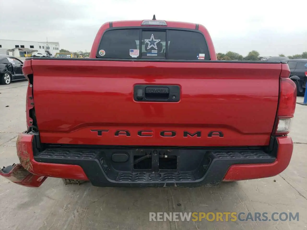 6 fotografías del automóvil dañado 3TYAX5GN5MT031458 TOYOTA TACOMA 2021