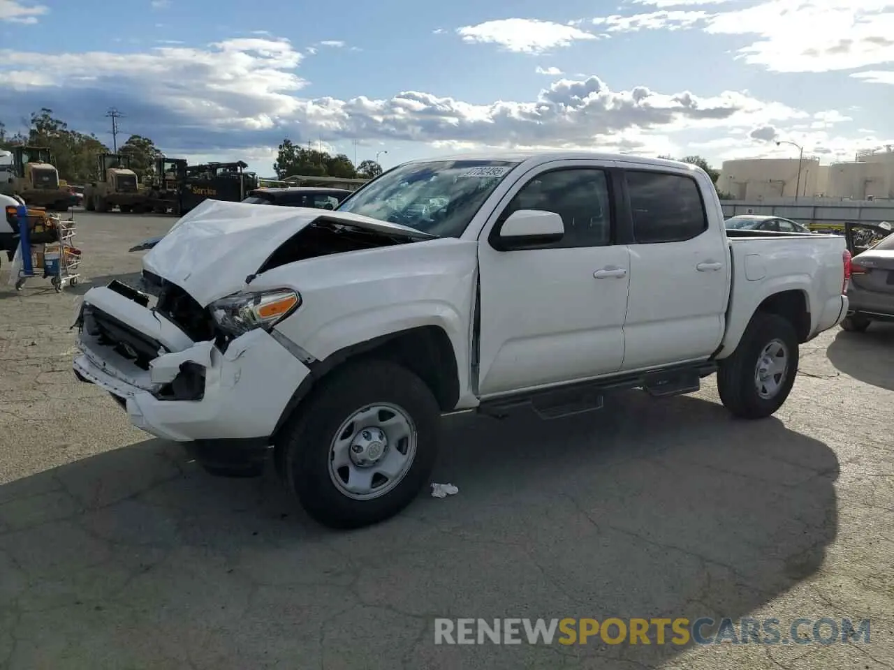 1 fotografías del automóvil dañado 3TYAX5GN6MT017570 TOYOTA TACOMA 2021