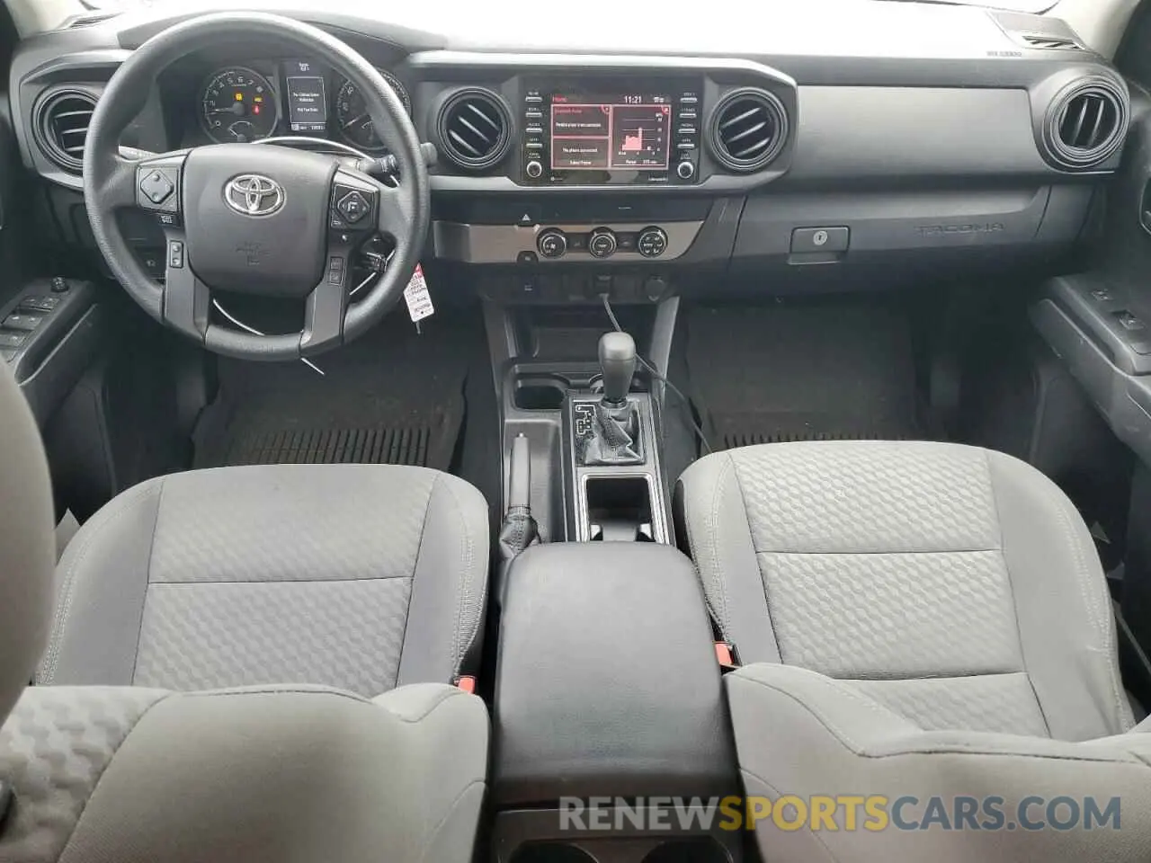 8 fotografías del automóvil dañado 3TYAX5GN6MT017570 TOYOTA TACOMA 2021