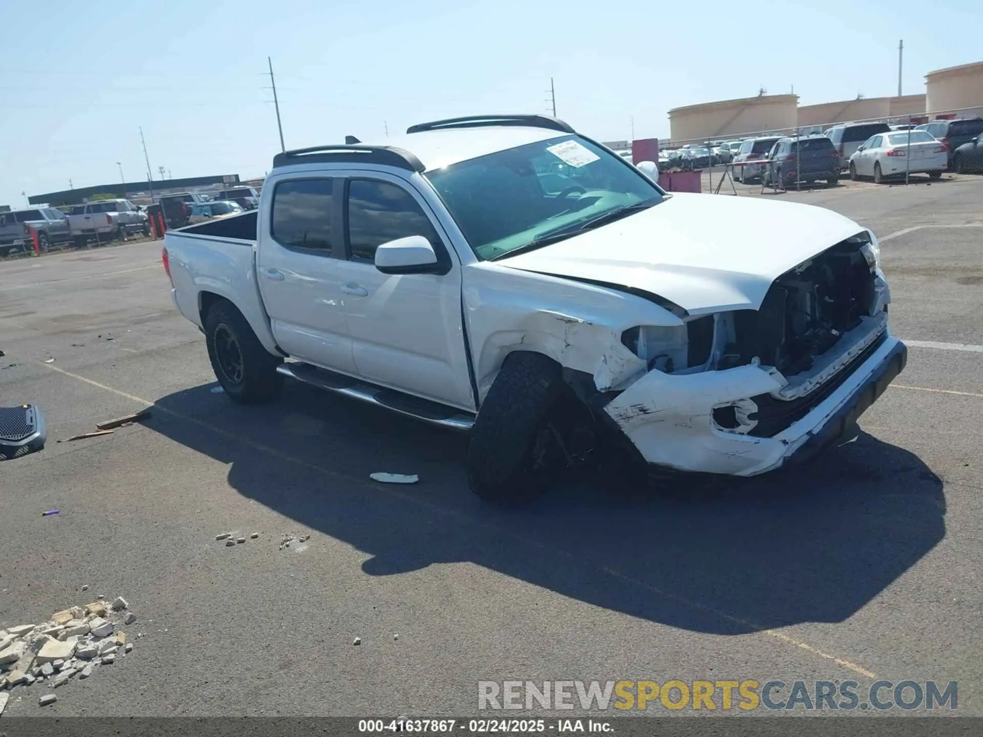 1 fotografías del automóvil dañado 3TYAX5GN6MT032845 TOYOTA TACOMA 2021