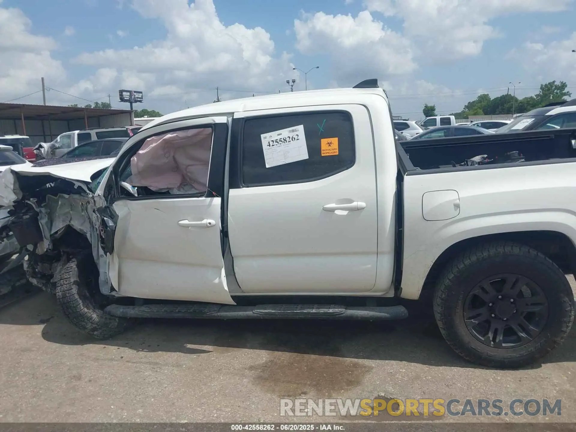 15 fotografías del automóvil dañado 3TYAX5GN7MT013575 TOYOTA TACOMA 2021