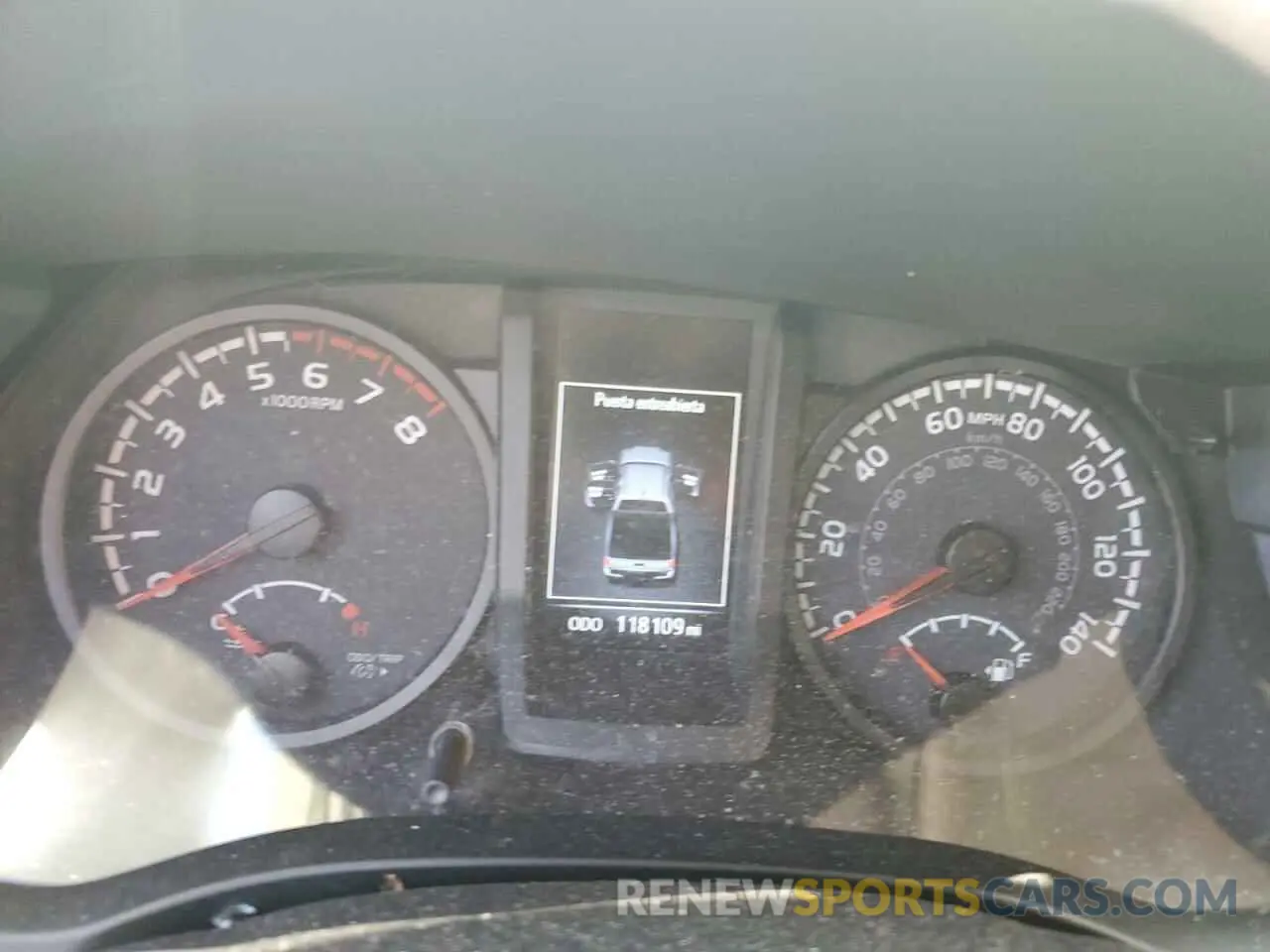 9 fotografías del automóvil dañado 3TYAX5GN7MT019859 TOYOTA TACOMA 2021