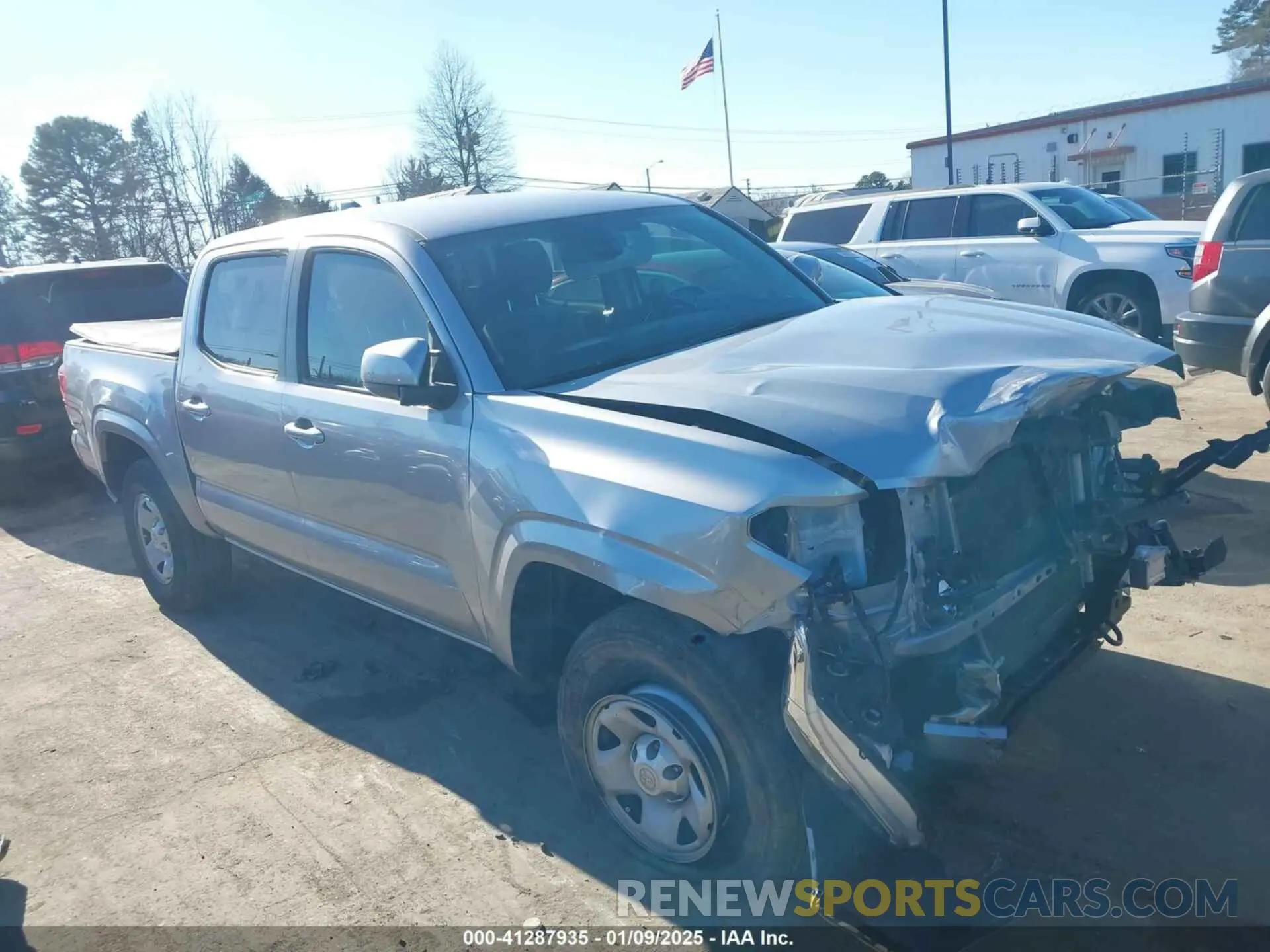 1 fotografías del automóvil dañado 3TYAX5GN7MT023989 TOYOTA TACOMA 2021