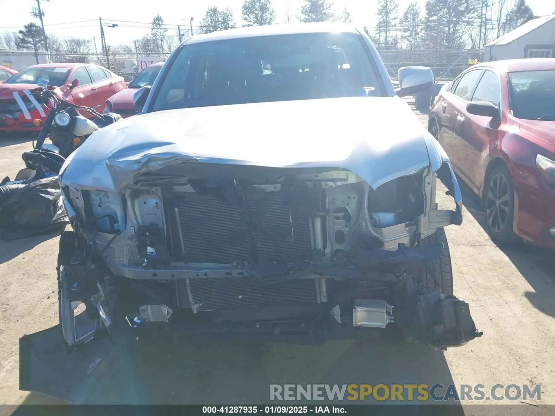 12 fotografías del automóvil dañado 3TYAX5GN7MT023989 TOYOTA TACOMA 2021
