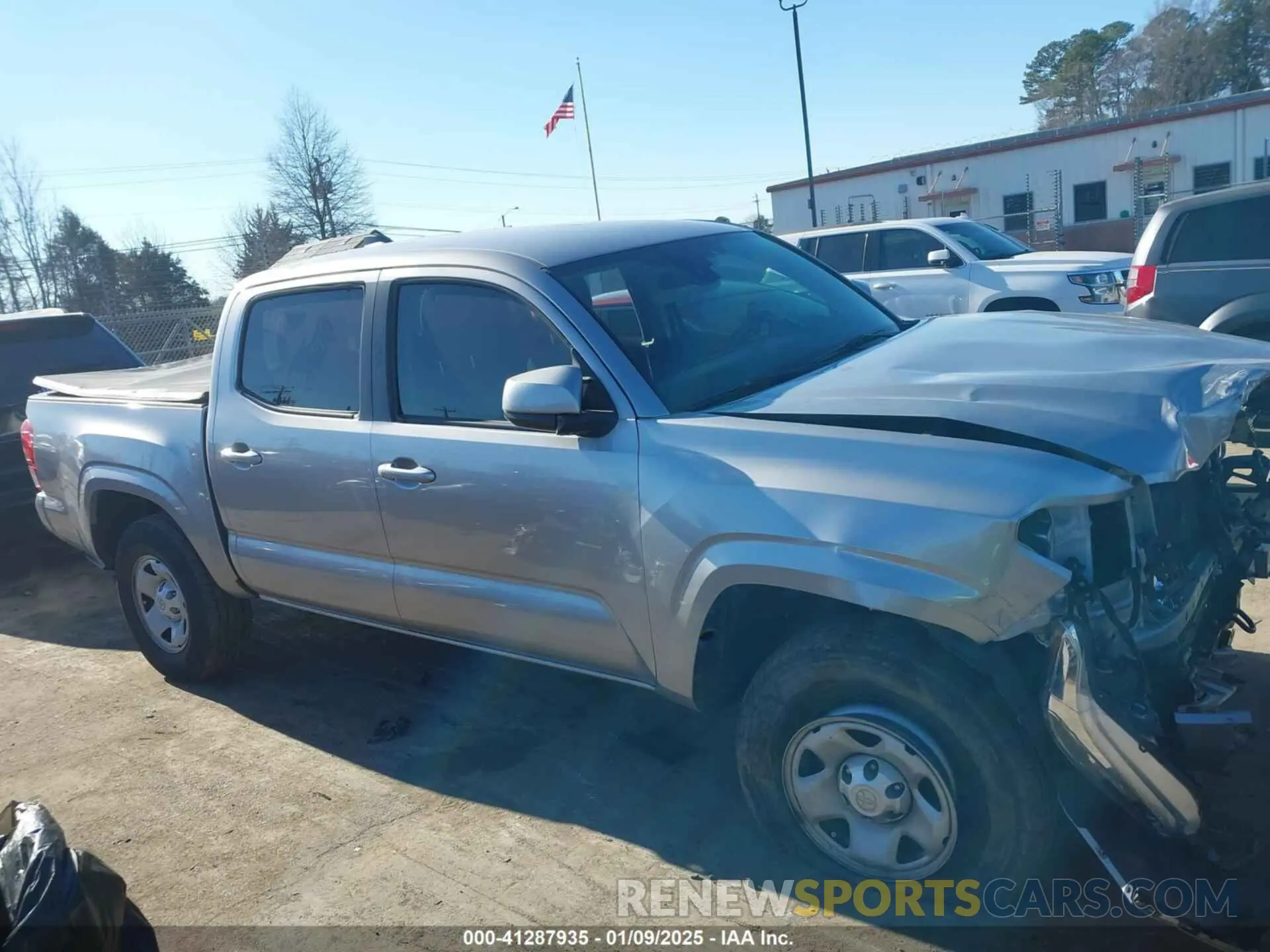 13 fotografías del automóvil dañado 3TYAX5GN7MT023989 TOYOTA TACOMA 2021