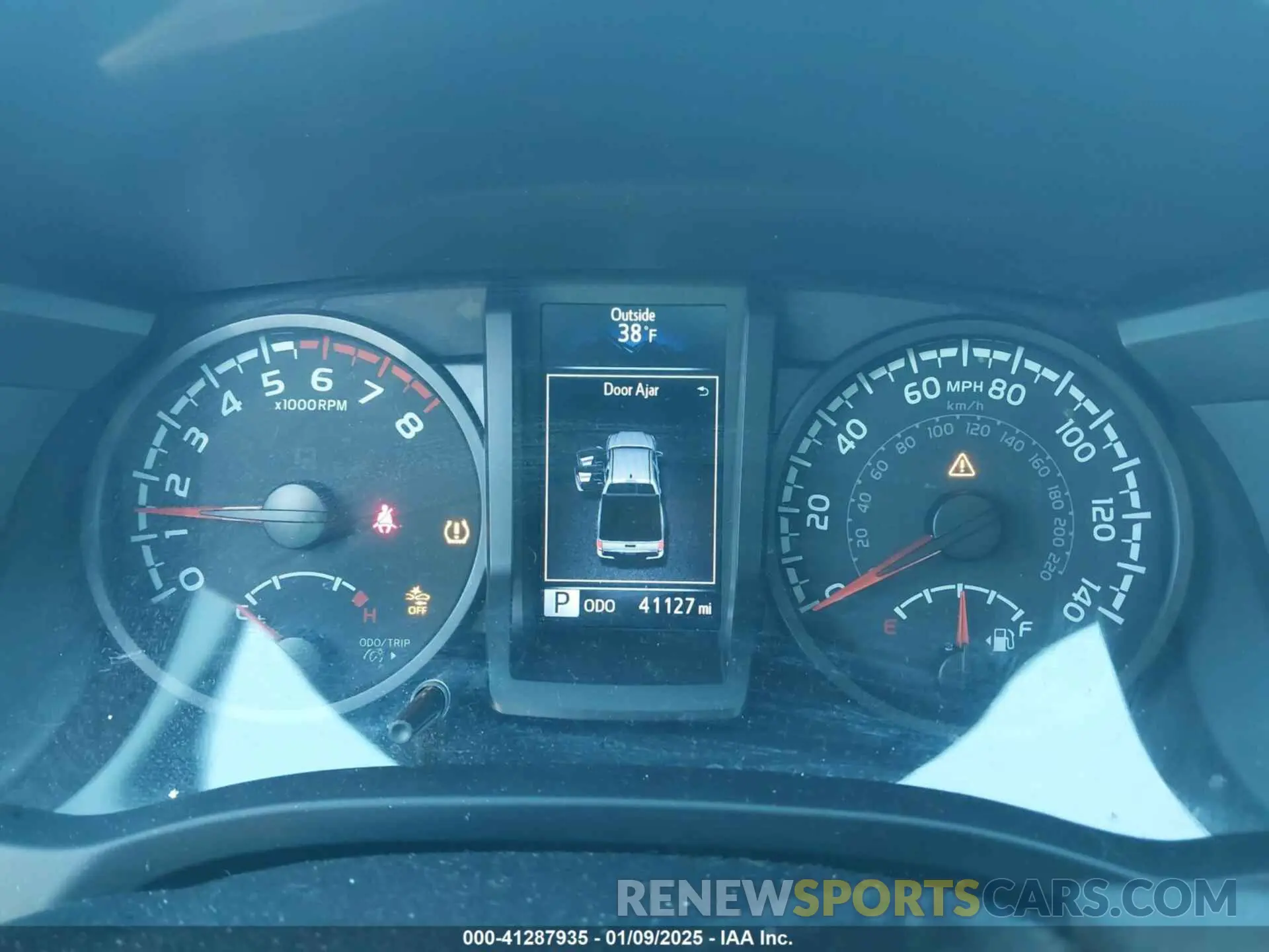7 fotografías del automóvil dañado 3TYAX5GN7MT023989 TOYOTA TACOMA 2021