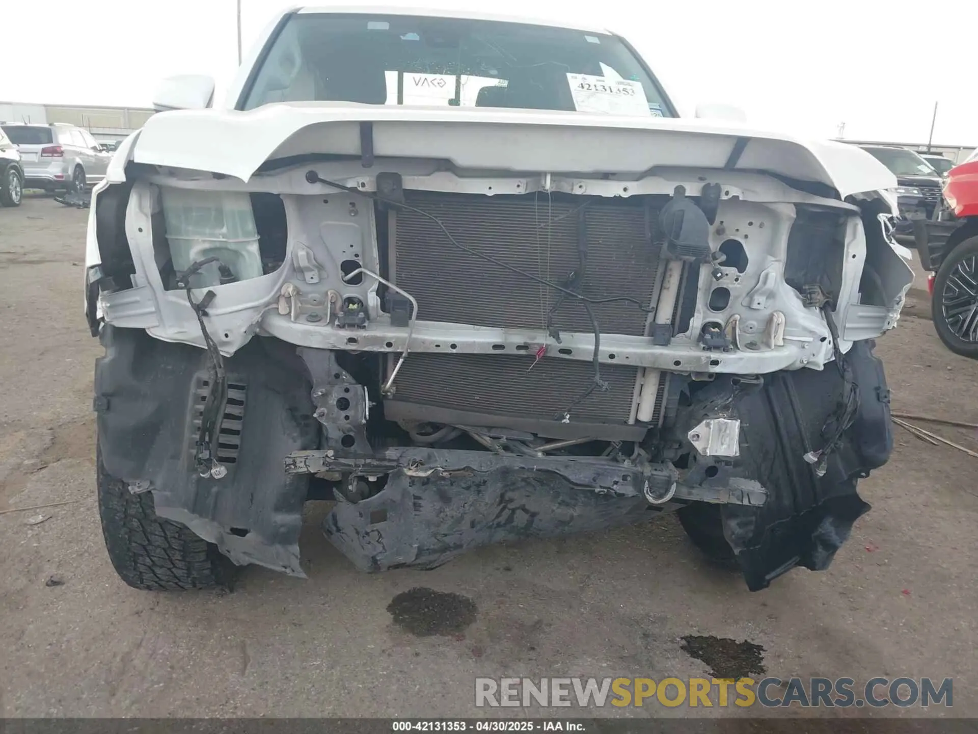 12 fotografías del automóvil dañado 3TYAX5GN7MT026410 TOYOTA TACOMA 2021
