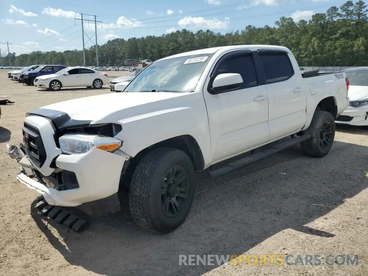 1 fotografías del automóvil dañado 3TYAX5GN9MT018700 TOYOTA TACOMA 2021