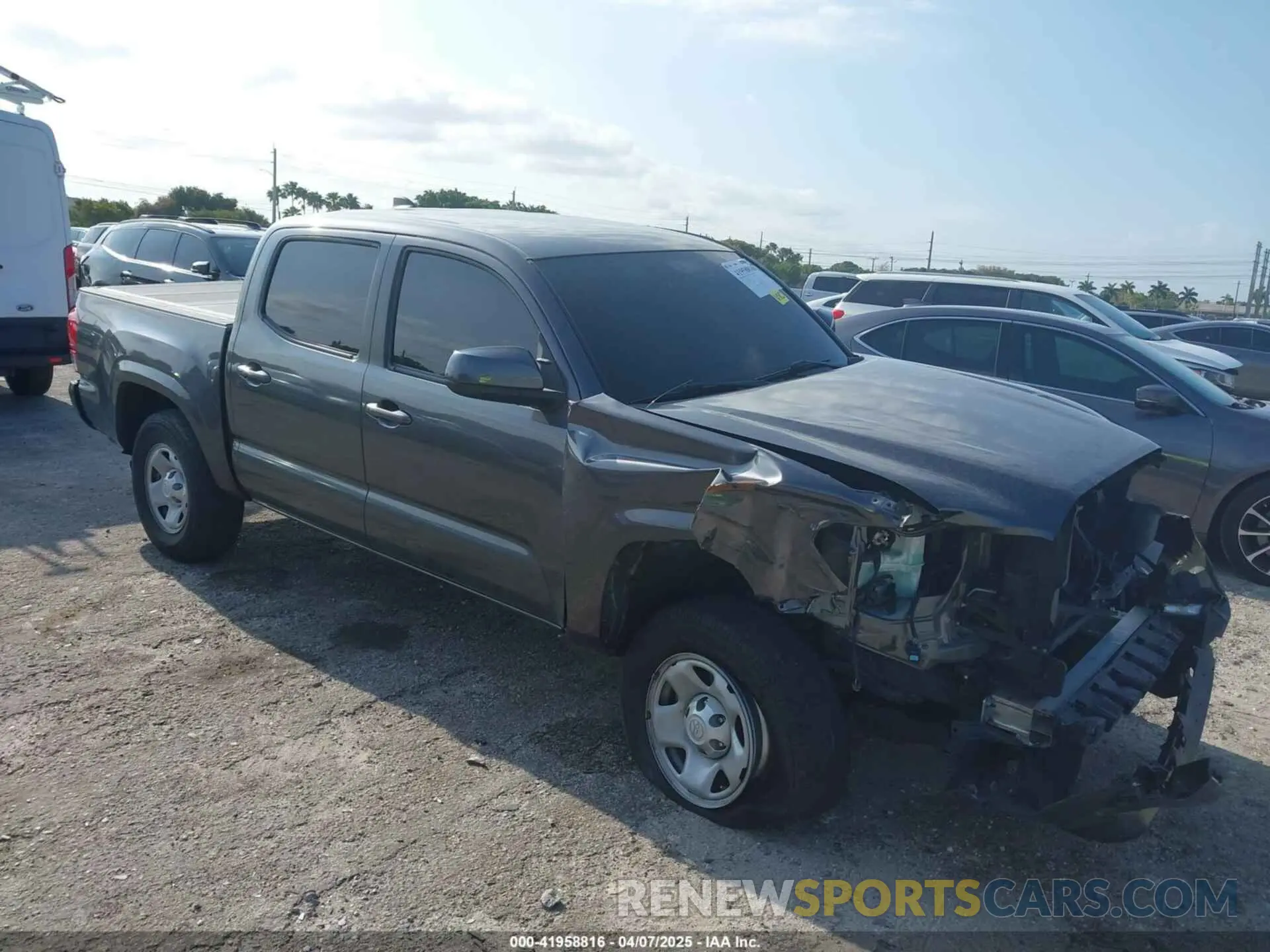 1 fotografías del automóvil dañado 3TYAX5GN9MT022049 TOYOTA TACOMA 2021