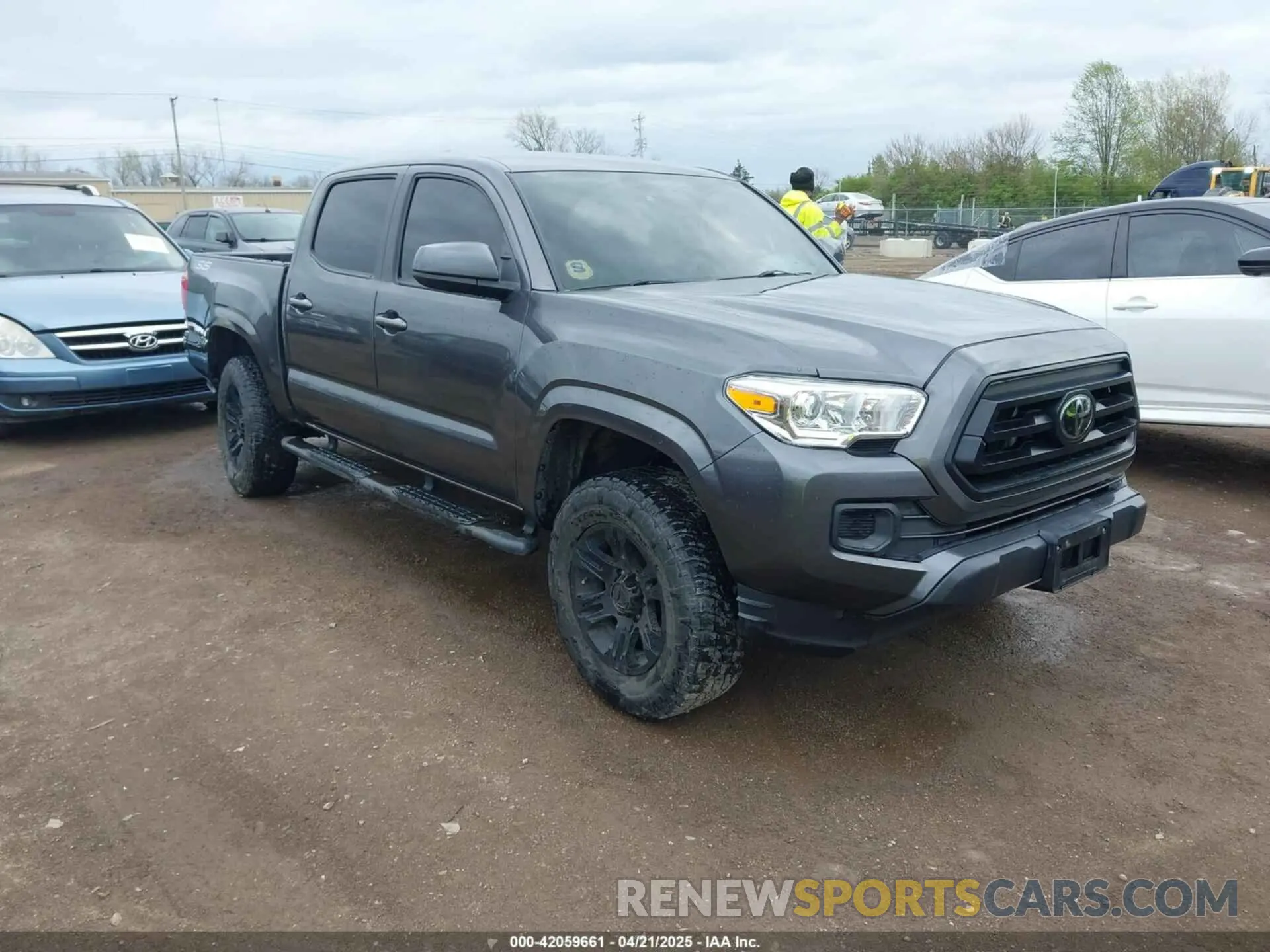 1 fotografías del automóvil dañado 3TYAX5GNXMT013781 TOYOTA TACOMA 2021