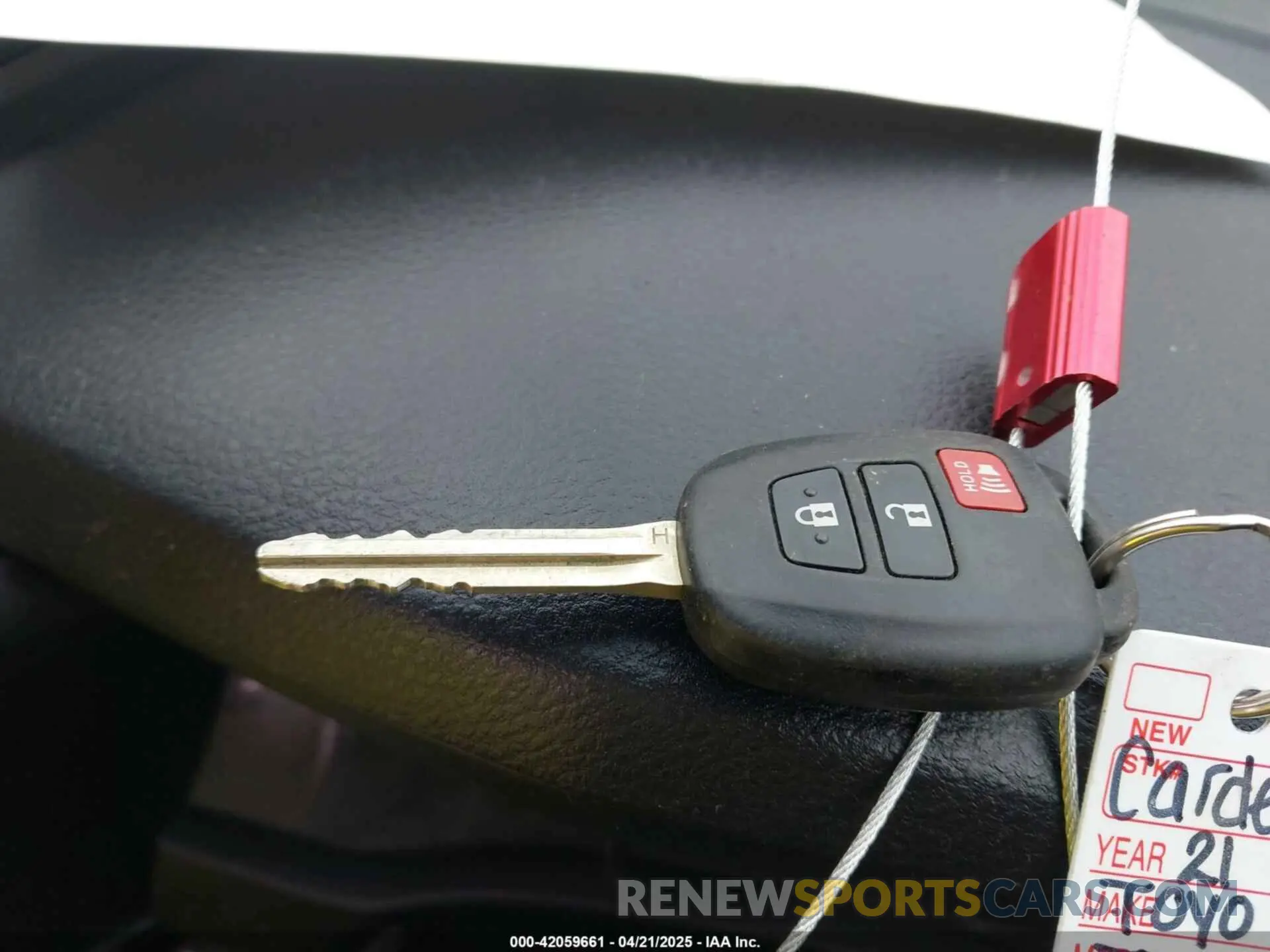 11 fotografías del automóvil dañado 3TYAX5GNXMT013781 TOYOTA TACOMA 2021